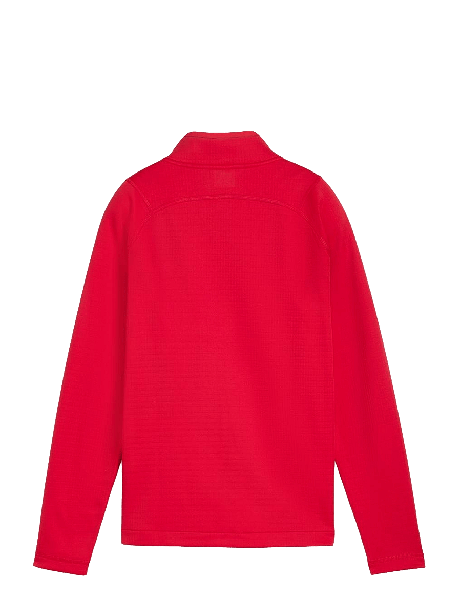 PUMA Golf - W Waffle Fleece Full Zip - Överdelar - strong red - 1