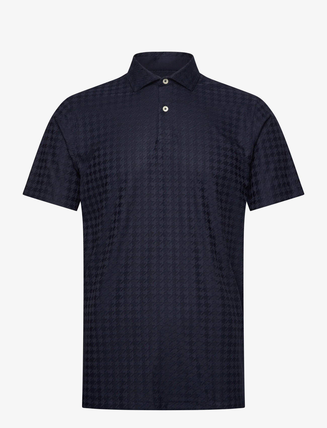 PUMA Golf - MATTR Houndstooth Polo - lühikeste varrukatega polod - deep navy - 0