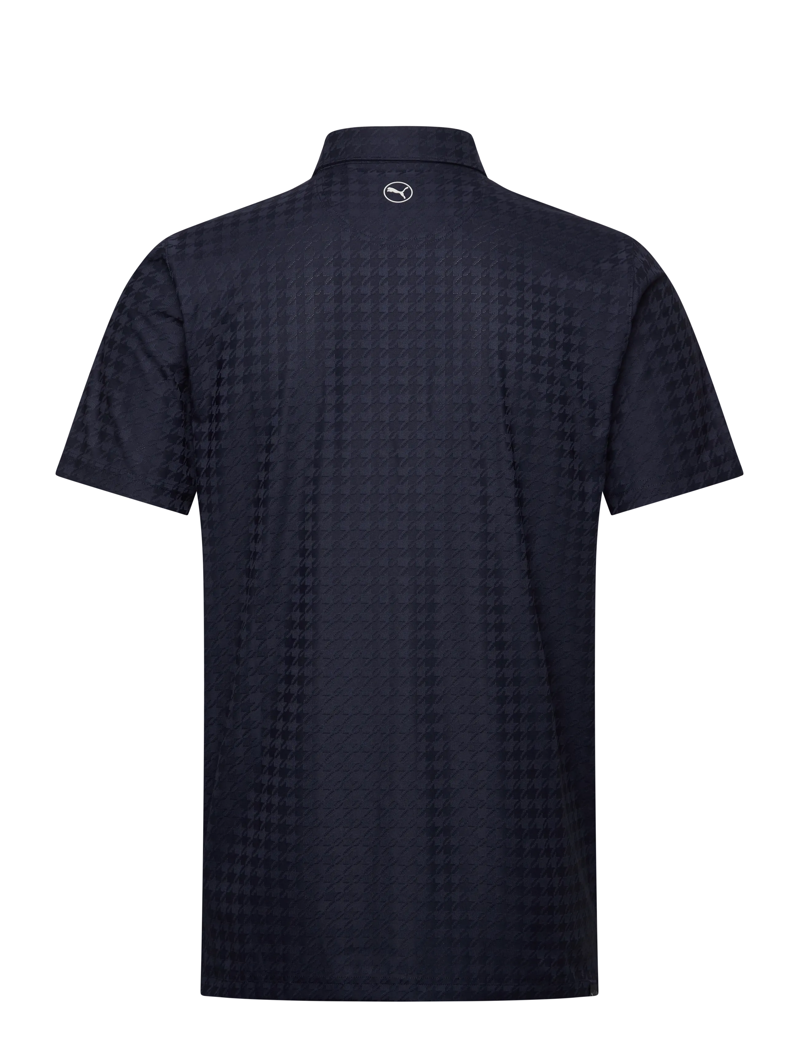 PUMA Golf - MATTR Houndstooth Polo - kortærmede poloer - deep navy - 1