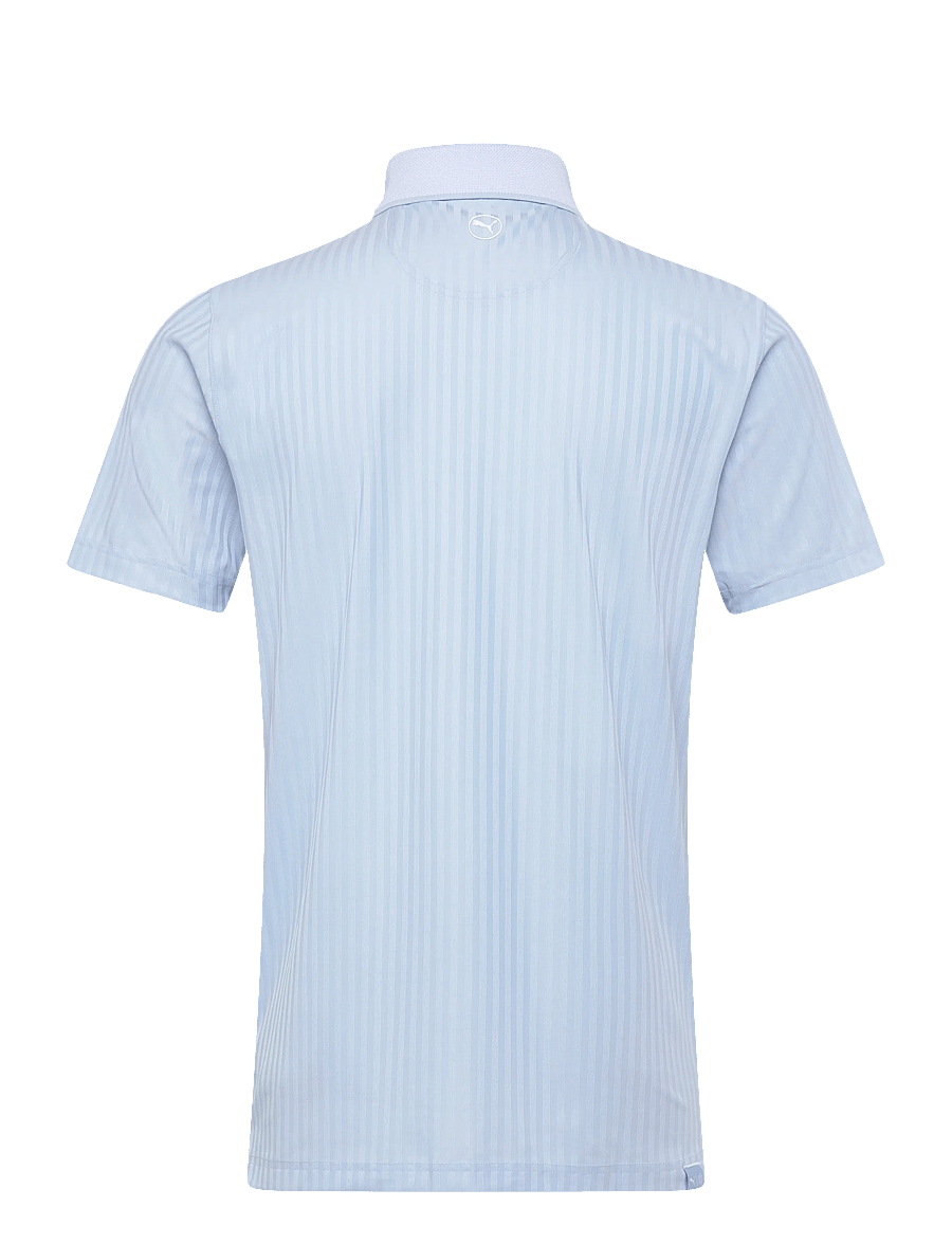 PUMA Golf - MATTR Stripe Jacquard Polo - topit & t-paidat - haute tropic - 1