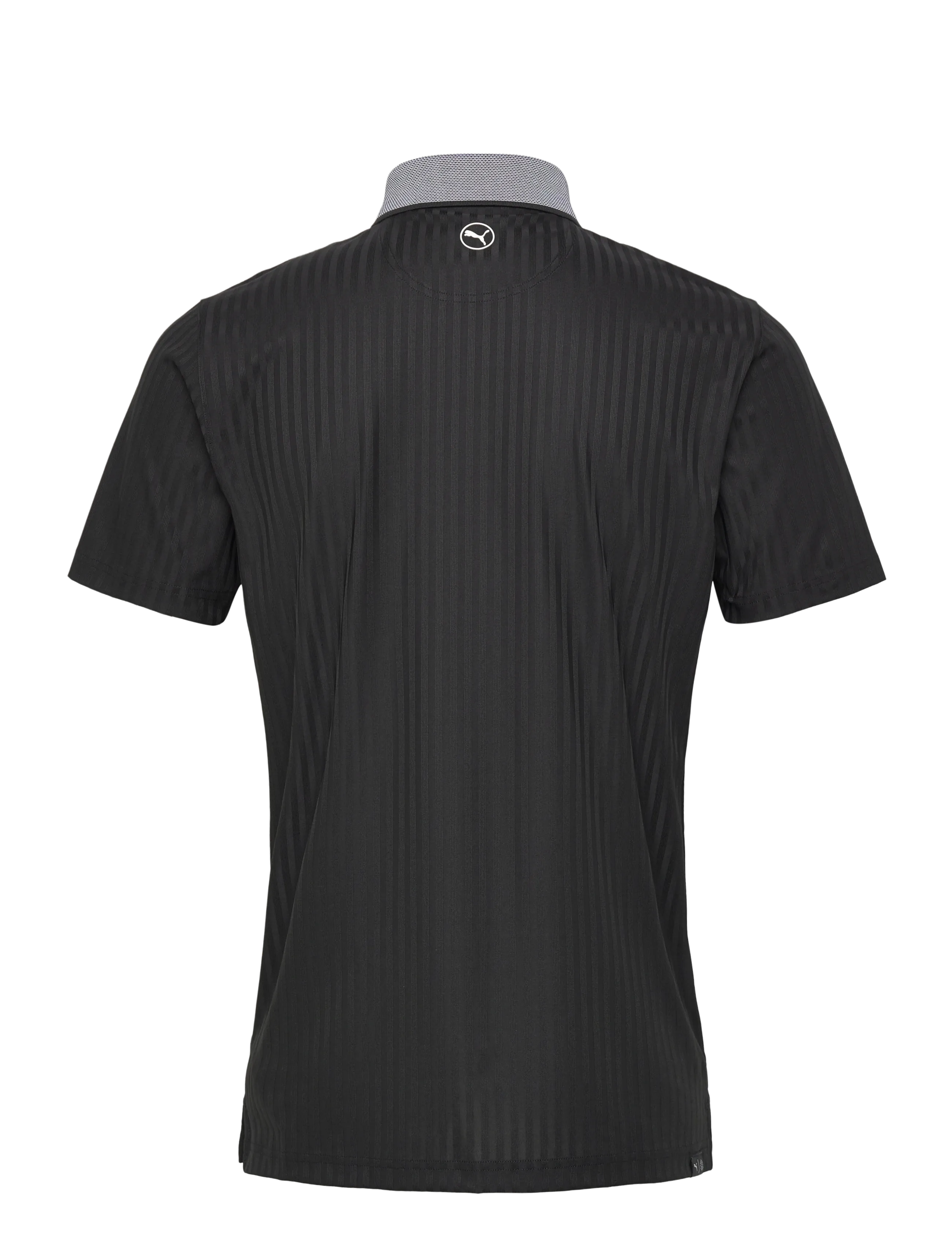 PUMA Golf - MATTR Stripe Jacquard Polo - topit & t-paidat - puma black - 1