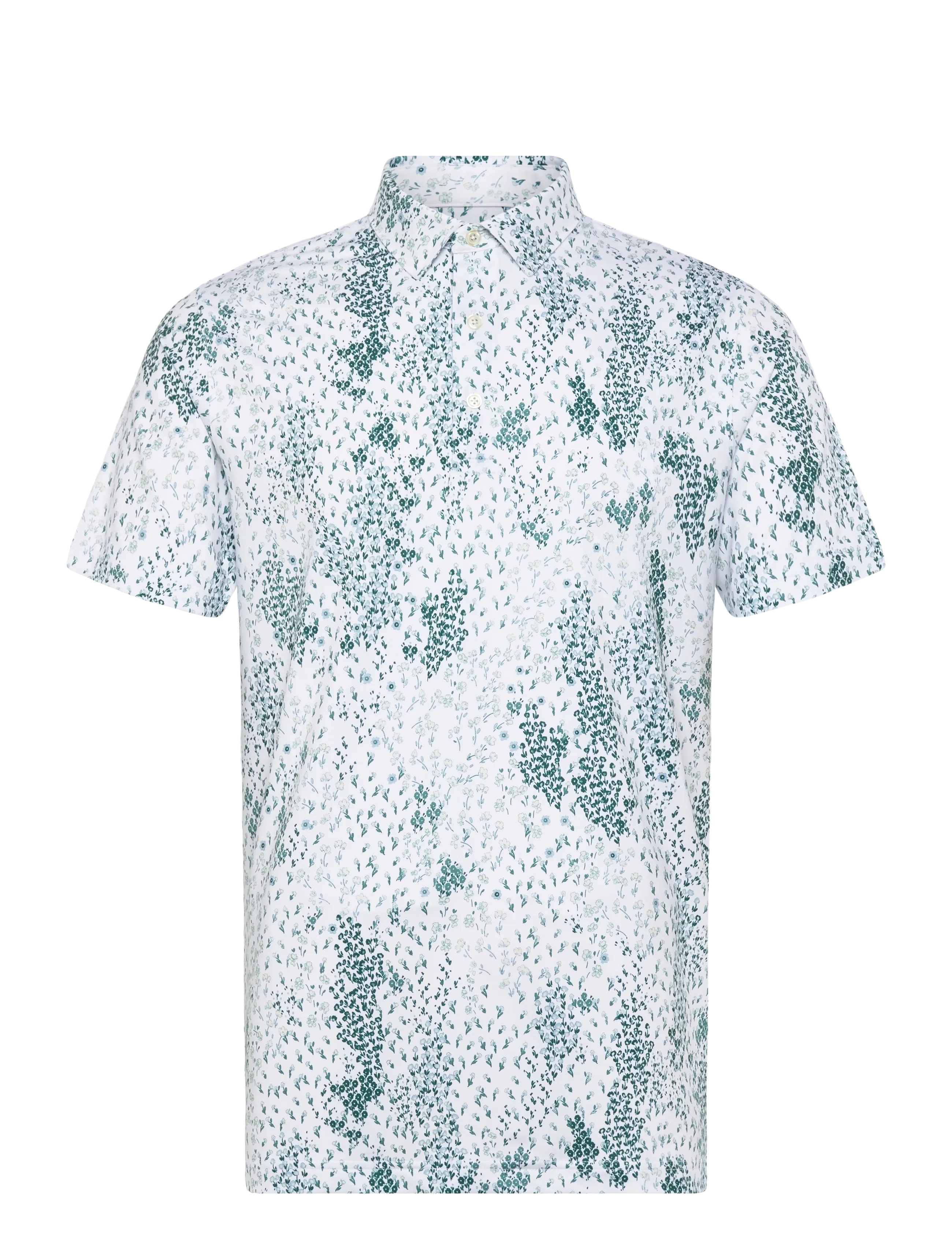 PUMA Golf Cloudspun Garden Polo - Kleidung - WHITE GLOW / white