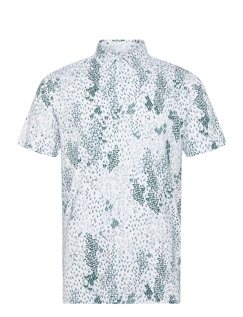 PUMA Golf - Cloudspun Garden Polo - polos - white glow - 0