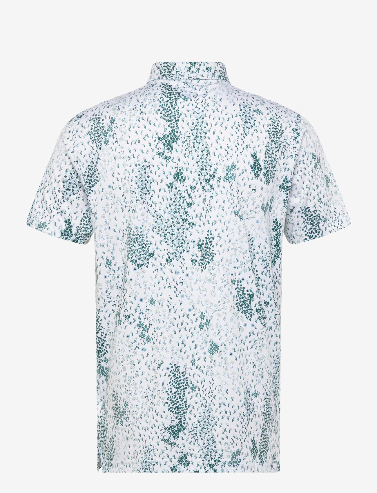 PUMA Golf - Cloudspun Garden Polo - kortærmede poloer - white glow - 1