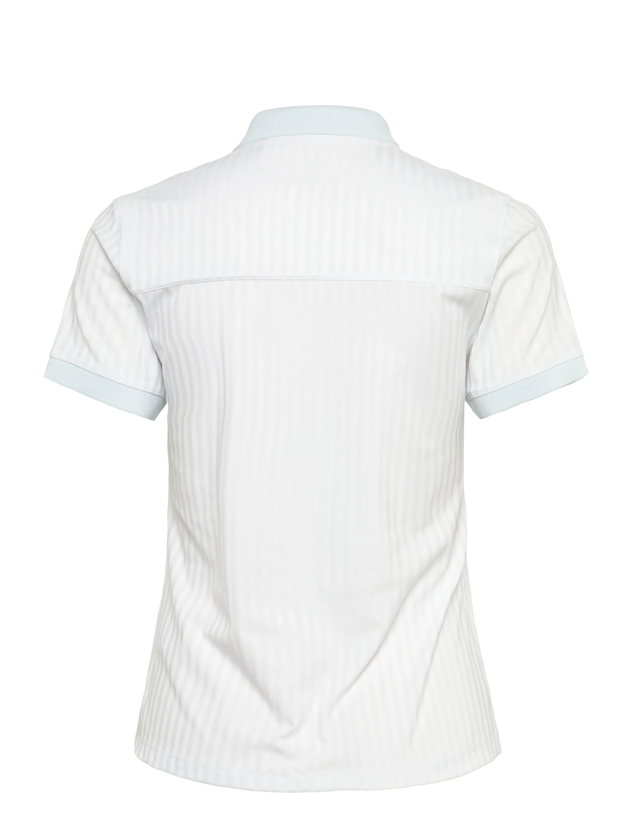 PUMA Golf - W MATTR Jacquard Stripe SS Polo - polos - white glow - 1