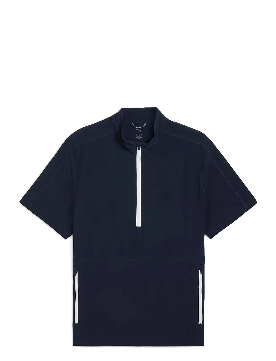 PUMA Golf - Ripguard SS Pullover - oberteile & t-shirts - deep navy - 0