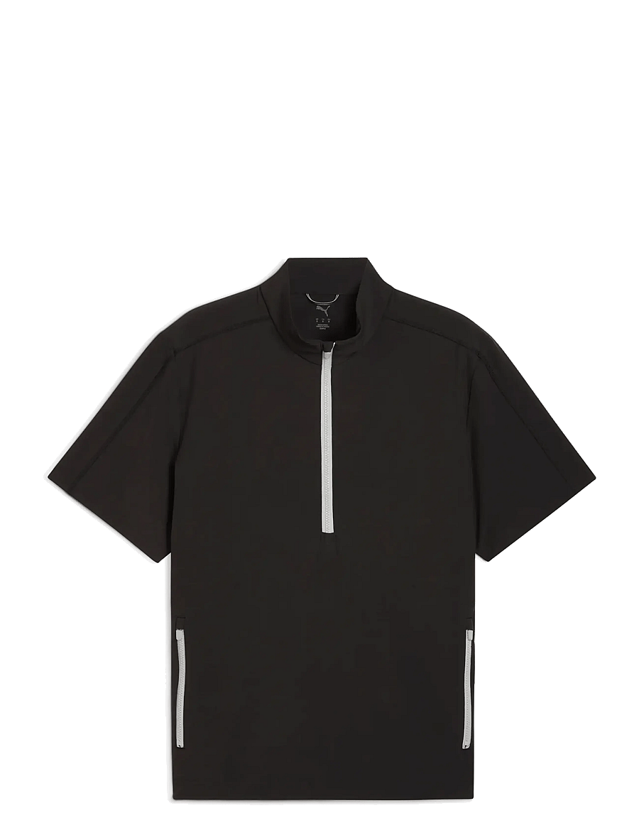 PUMA Golf - Ripguard SS Pullover - oberteile & t-shirts - puma black - 0