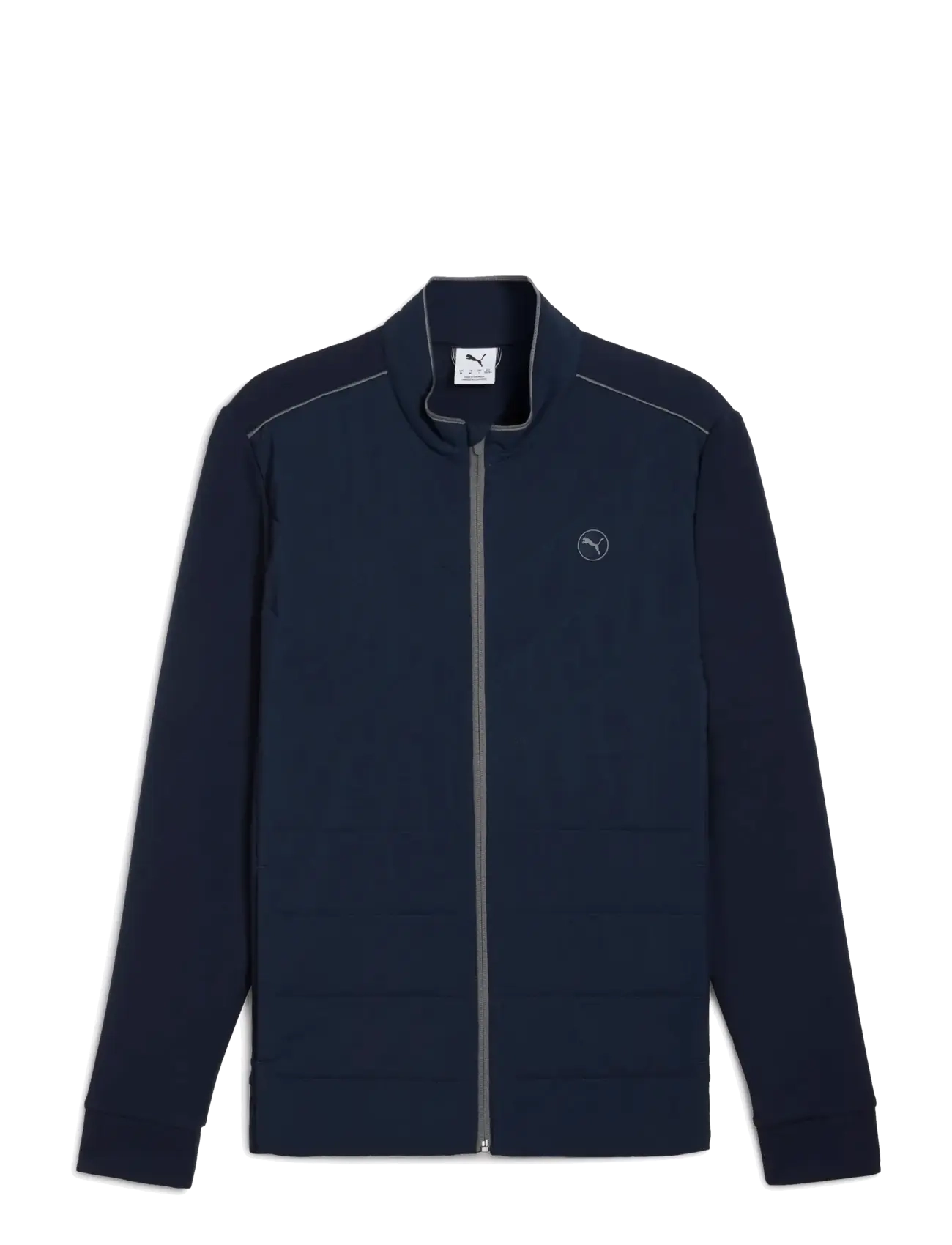 PUMA Golf Cloudspun Fleece Hybrid Jacket - PUMA - DEEP NAVY / navy