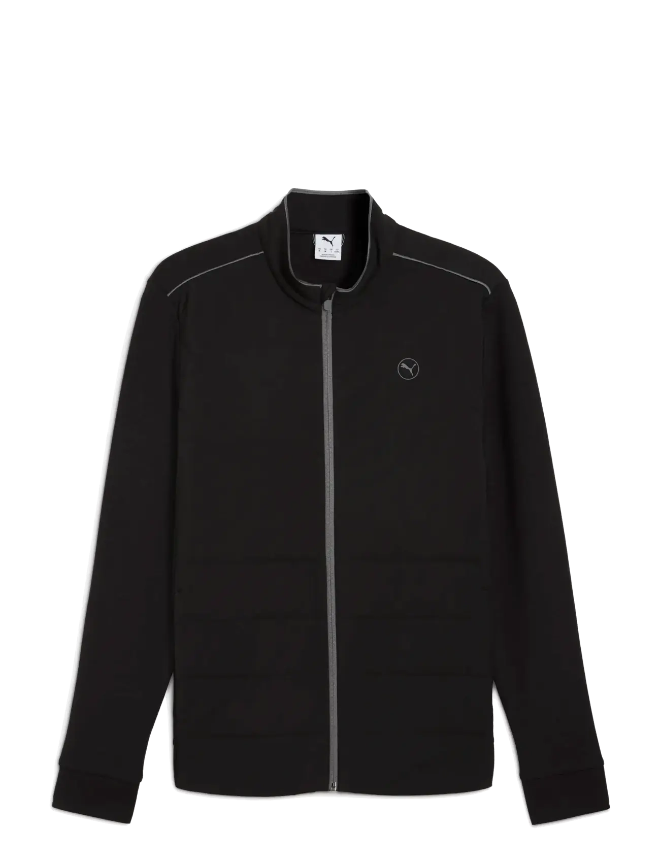 PUMA Golf Cloudspun Fleece Hybrid Jacket, M, Black, Sport Jackets > Sport Golf Jackets, Herre