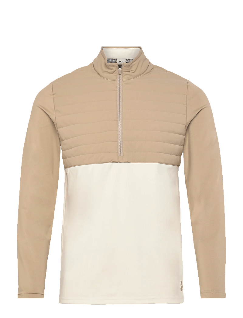 PUMA Golf - Cloudspun Tech Hybrid 1/2 Zip - fleeces & midlayers - ice coffee - 0