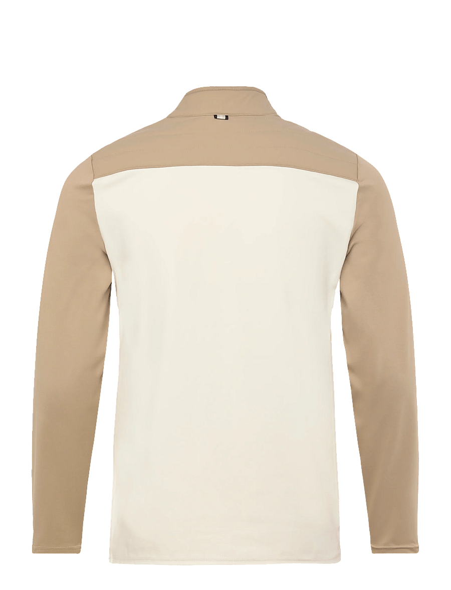 PUMA Golf - Cloudspun Tech Hybrid 1/2 Zip - polaires et couches intermédiaires - ice coffee - 1