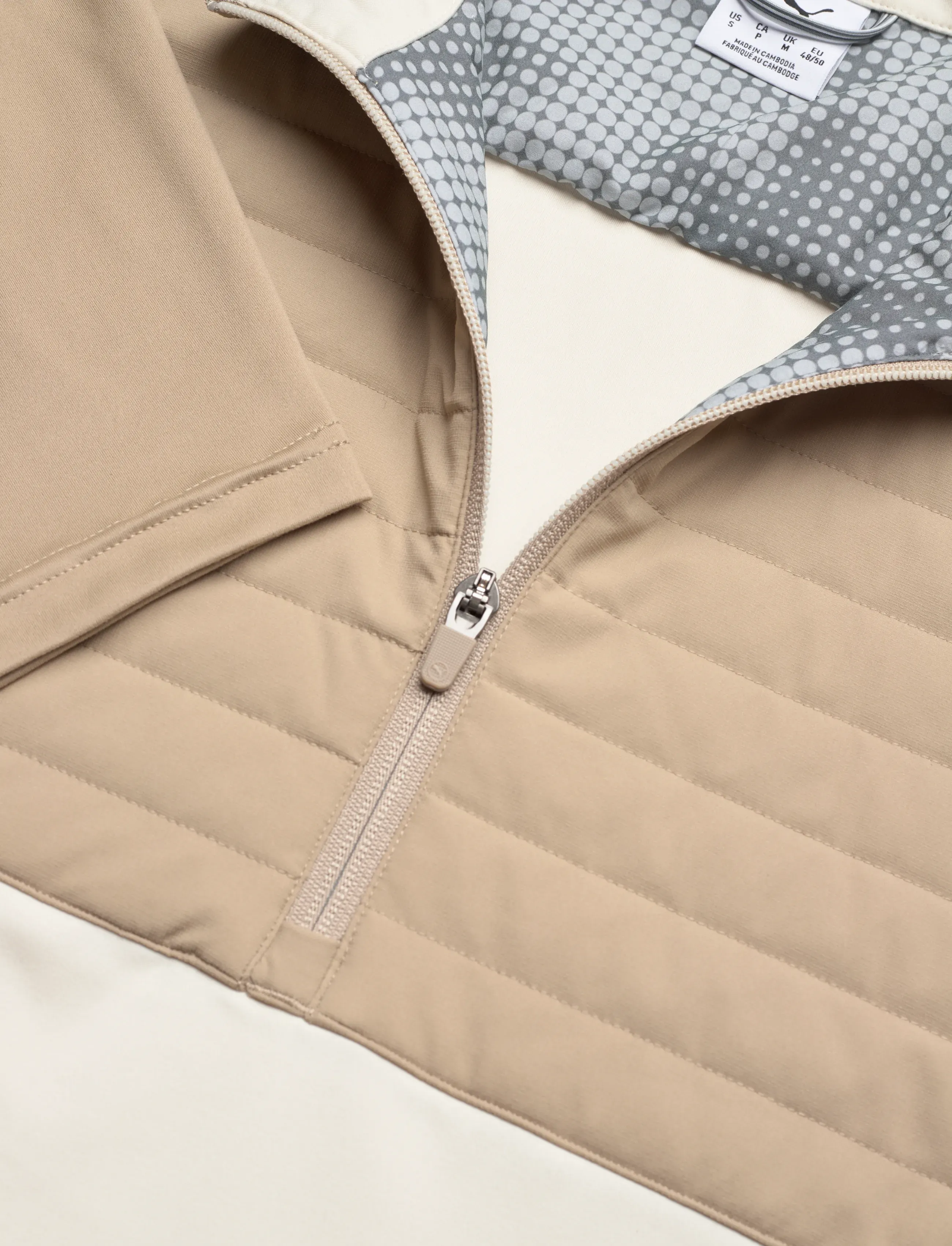 PUMA Golf - Cloudspun Tech Hybrid 1/2 Zip - fleece - ice coffee - 2