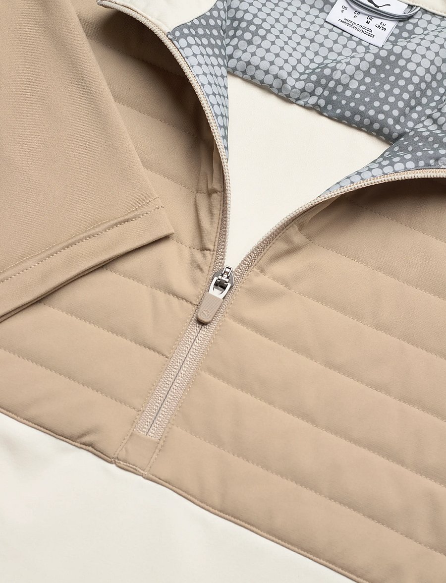 PUMA Golf - Cloudspun Tech Hybrid 1/2 Zip - polaires et couches intermédiaires - ice coffee - 2