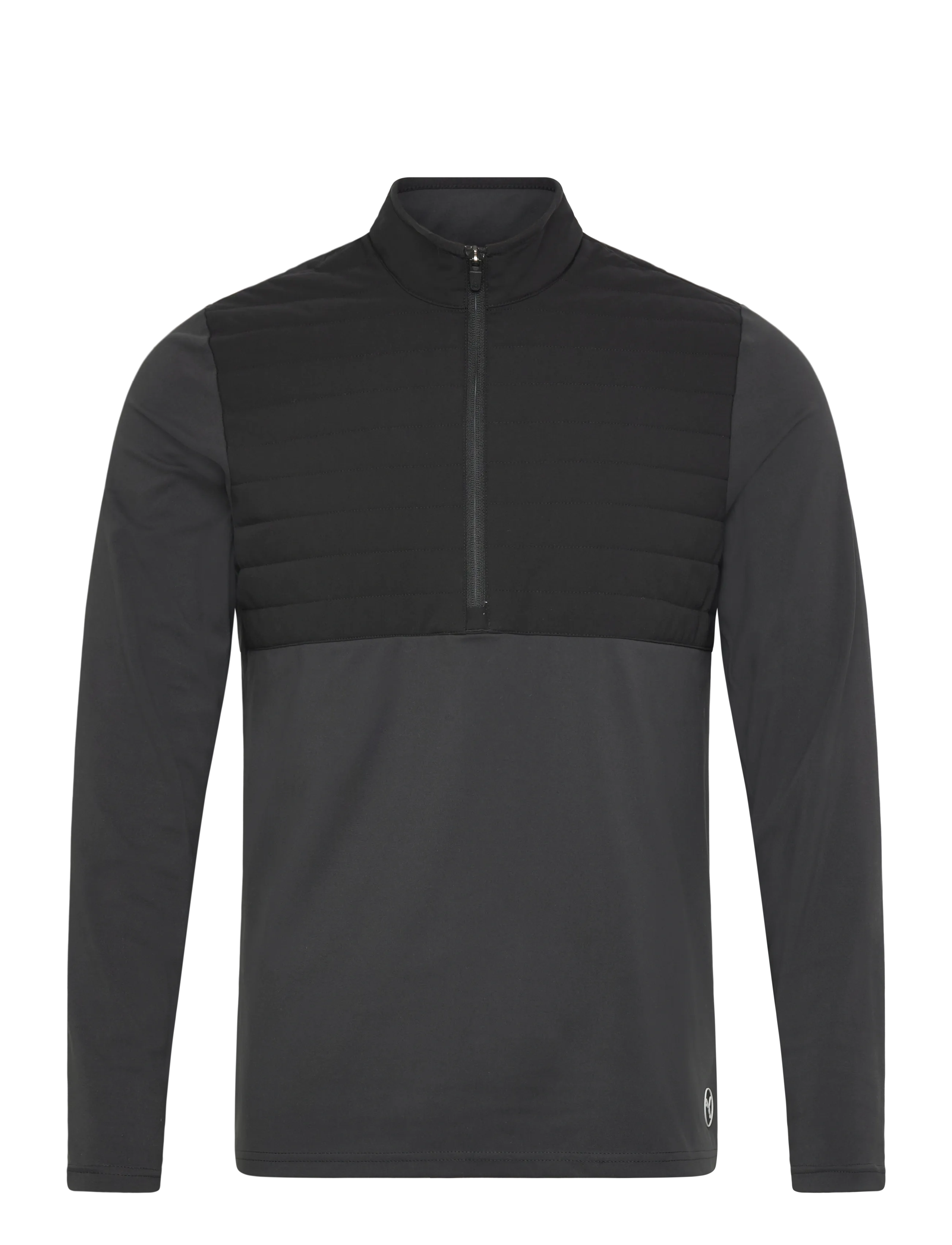 PUMA Golf Cloudspun Tech Hybrid 1/2 Zip, S, Black, Sport Fleeces & Midlayers > Sport Midlayers, Herre