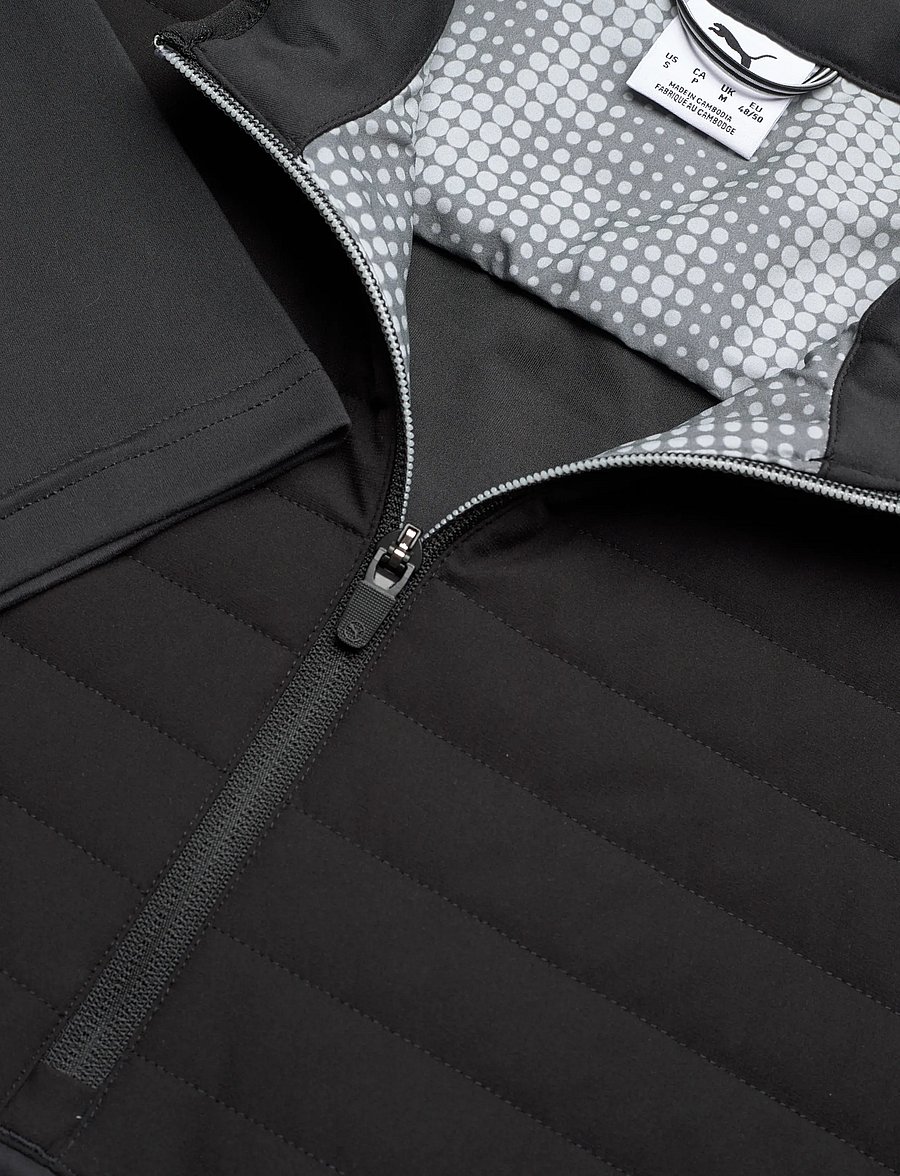 PUMA Golf - Cloudspun Tech Hybrid 1/2 Zip - fleece & mellanlager - puma black - 2