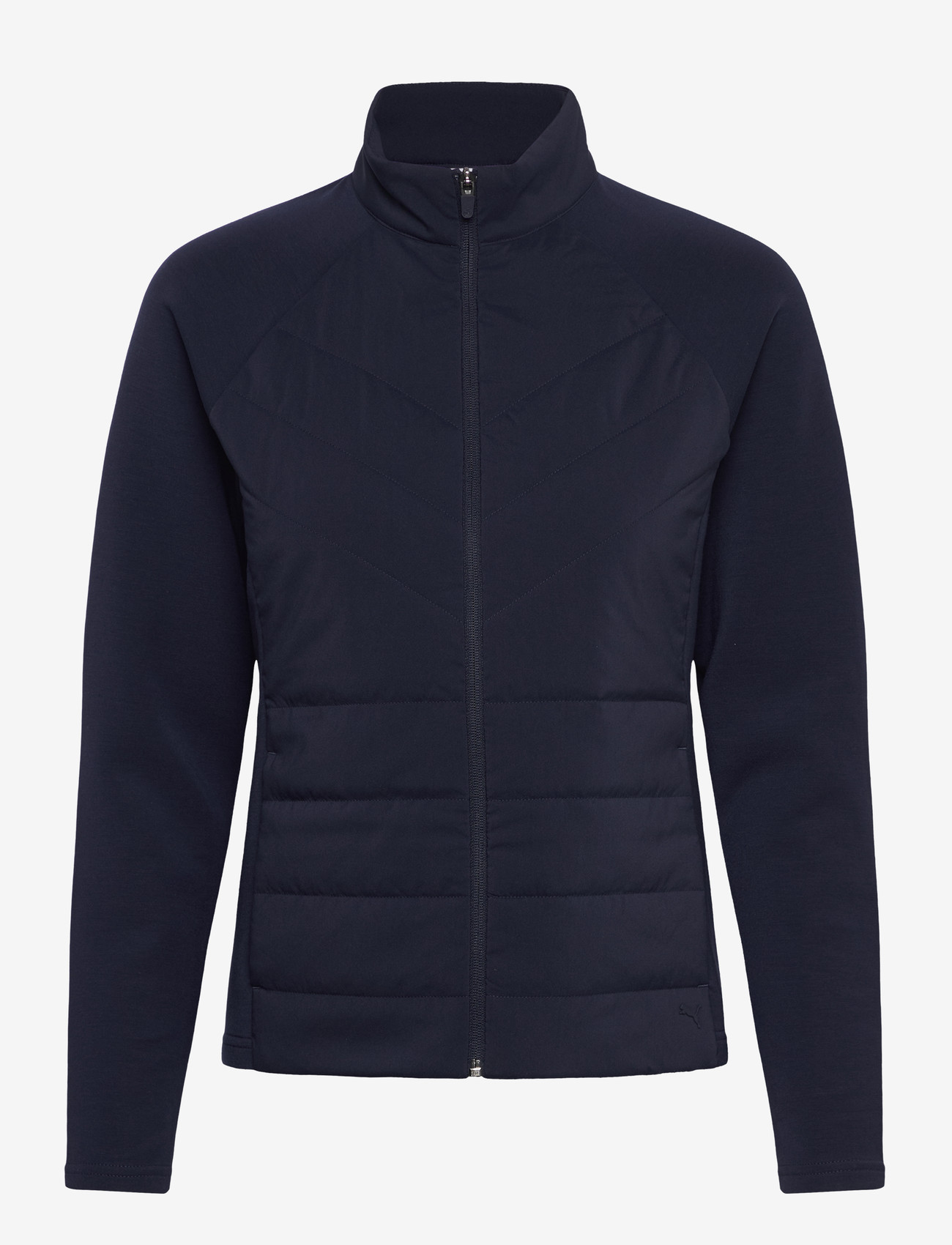 PUMA Golf - W Cloudspun Fleece Hybrid Jacket - golfijakid - deep navy - 0