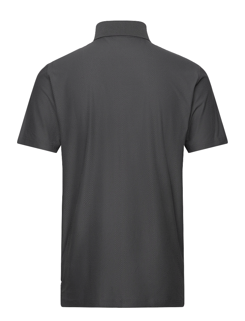 PUMA Golf - PUMA X RC MATTR Jacquard Polo - toppe & t-shirts - dusky gray - 1