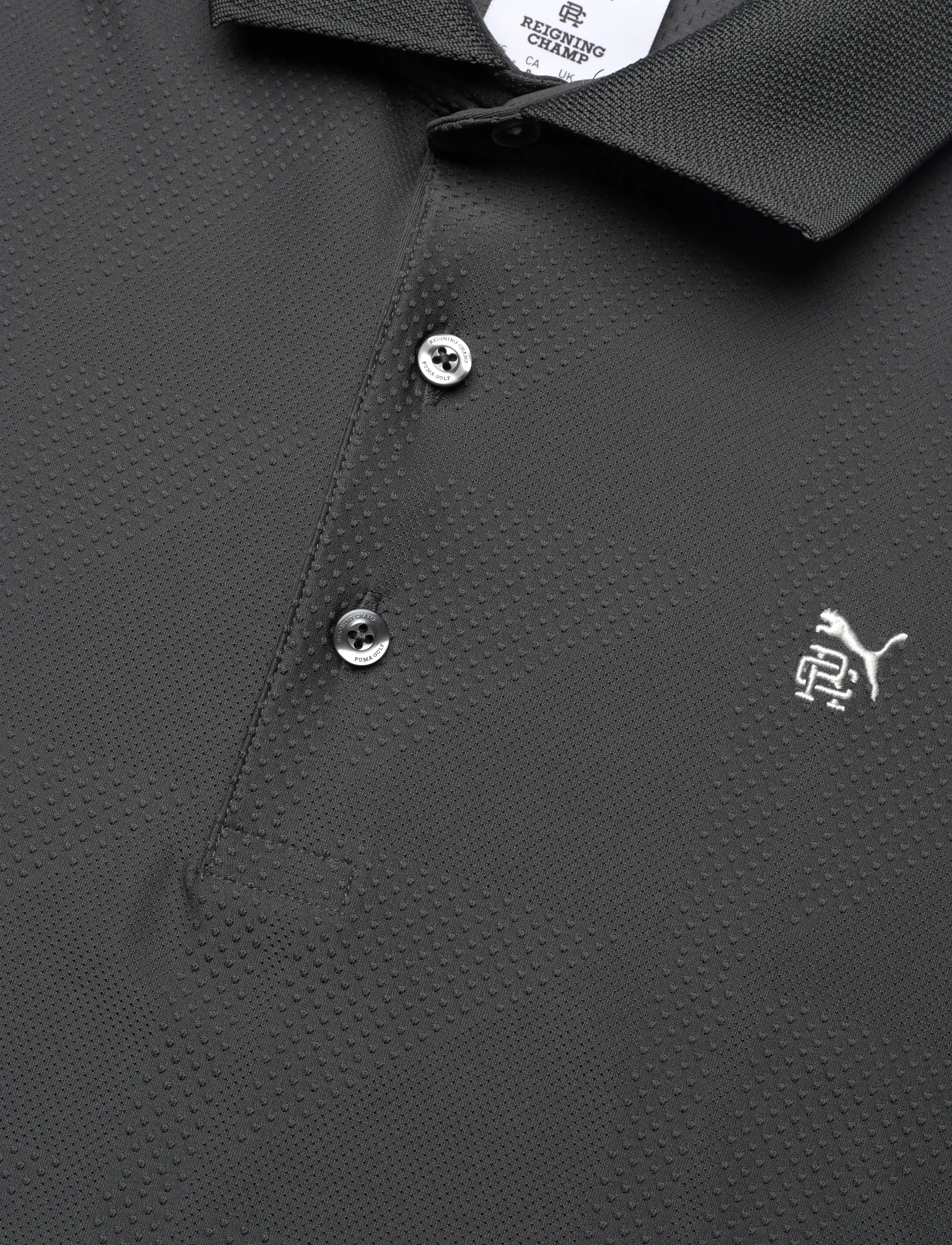 PUMA Golf - PUMA X RC MATTR Jacquard Polo - dusky gray - 2