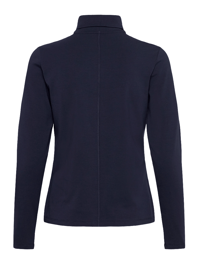 PUMA Golf - W Charlotte Modalon LS Top - funktionsunterwäsche - oberteile - deep navy - 1