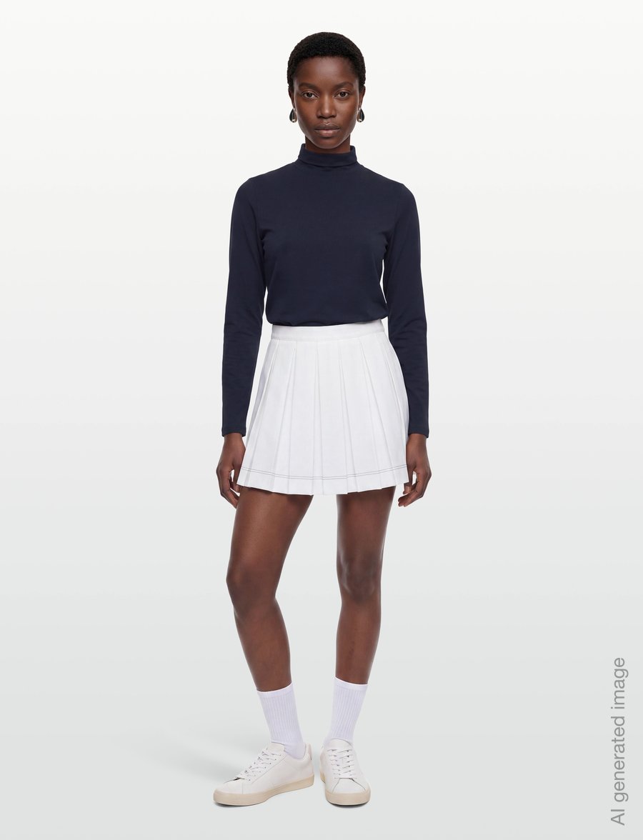 PUMA Golf - W Charlotte Modalon LS Top - funktionsunterwäsche - oberteile - deep navy - 0