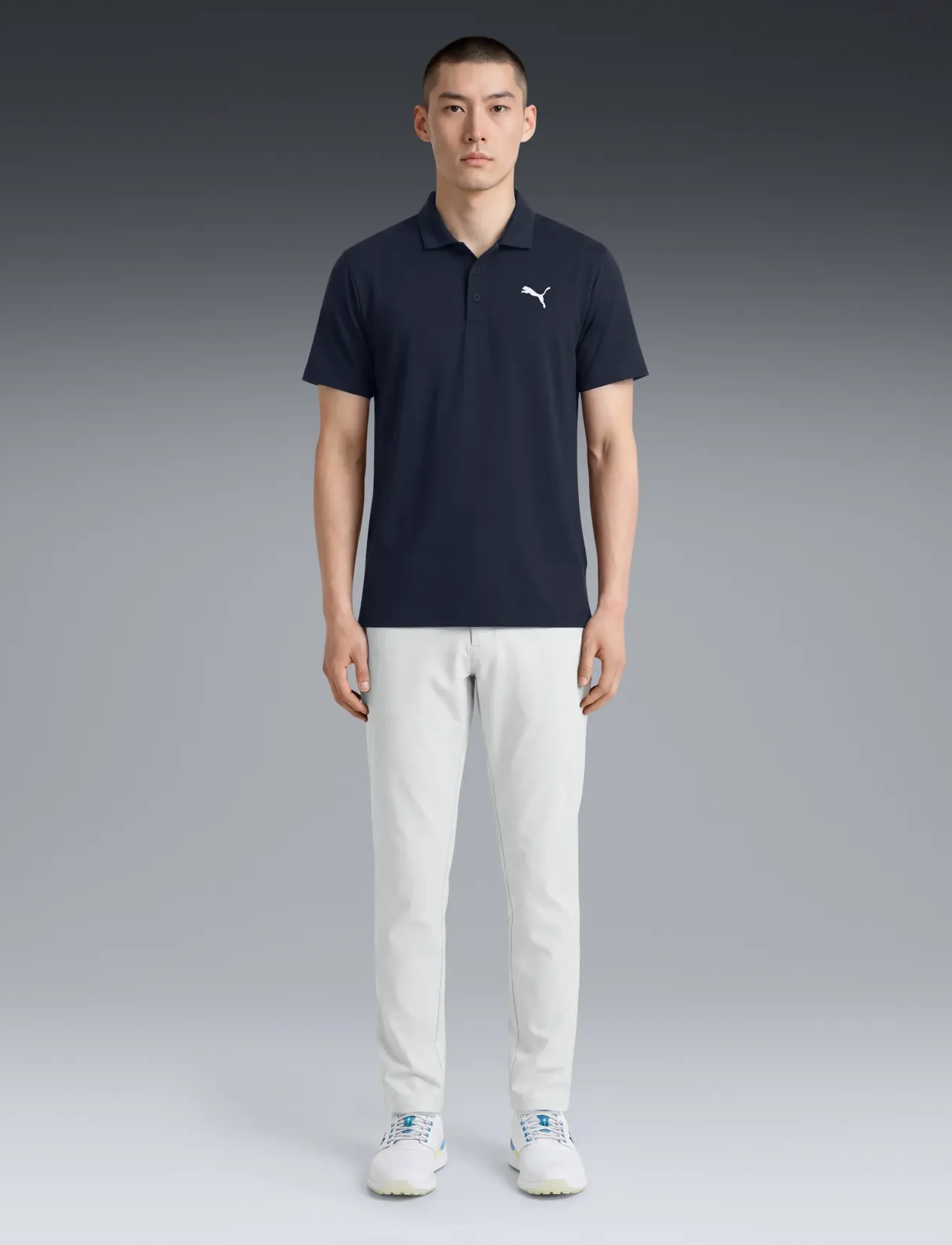 PUMA Golf 101 Pure Tailored Pant, 34-32, Grey, Sport Pants > Sport Golf Pants, Herre
