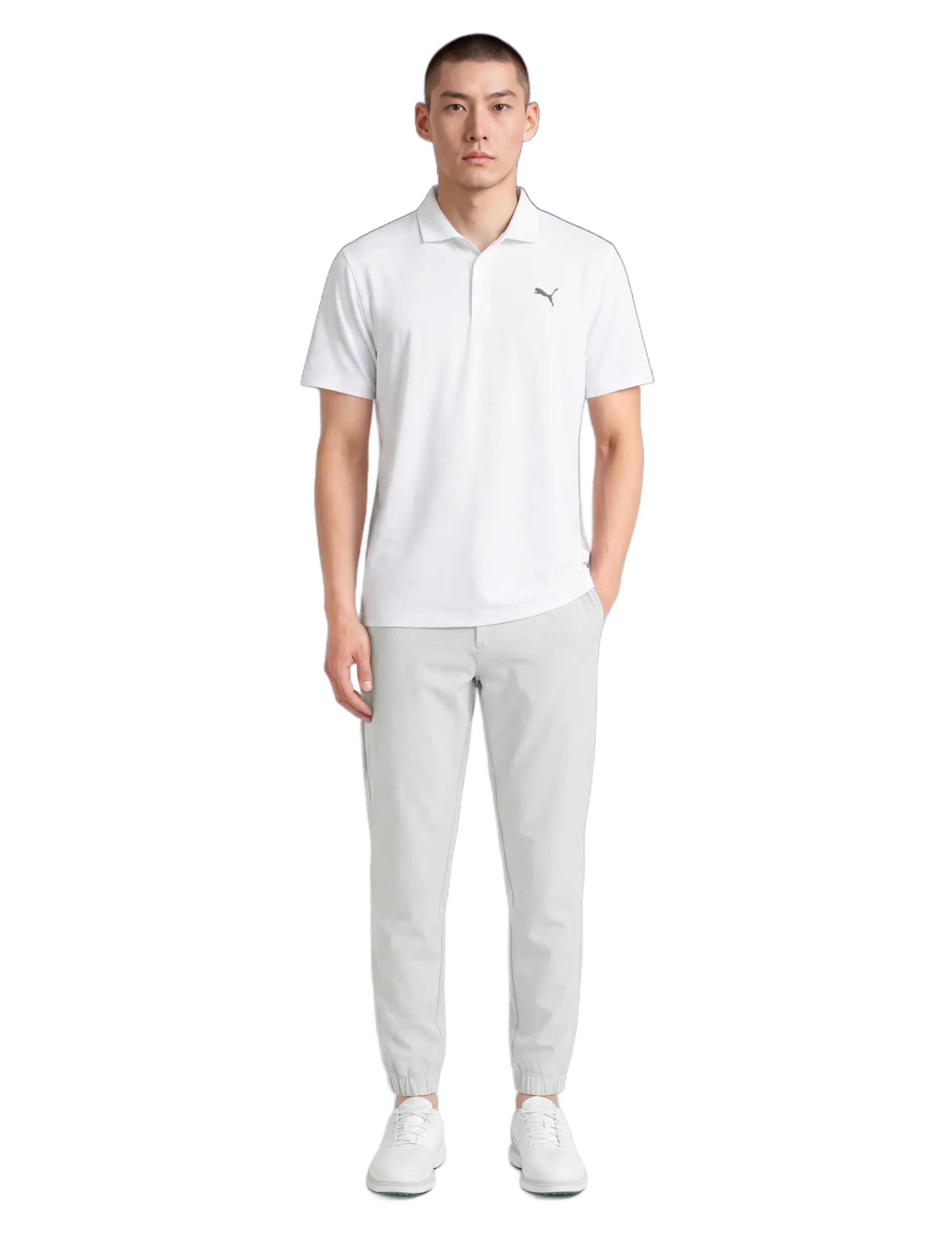PUMA Golf - 101 Pure Jogger - golfipüksid - platino gray - 4