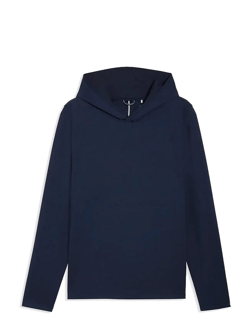 PUMA Golf - Cloudspun Tech Hoodie - LS - oberteile - deep navy - 0