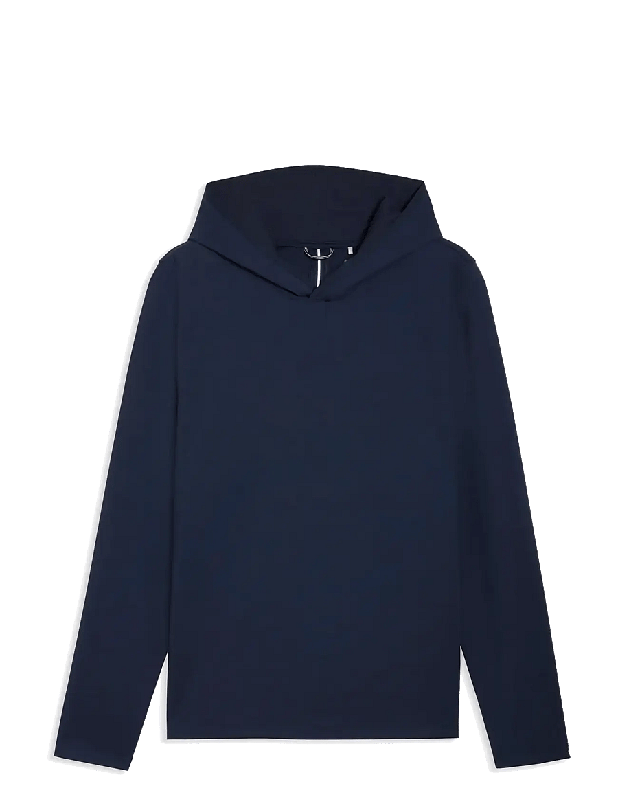 PUMA Golf - Cloudspun Tech Hoodie - LS - oberteile - deep navy - 0