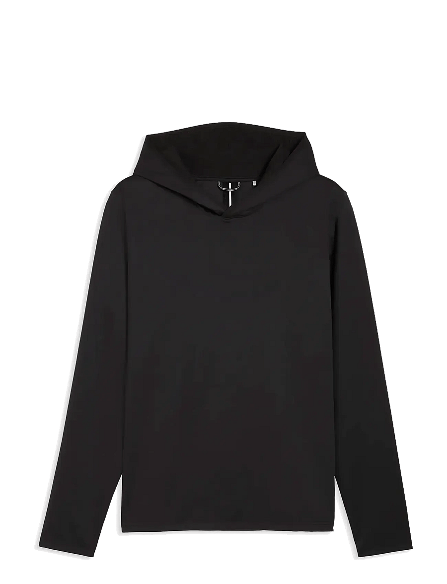 PUMA Golf - Cloudspun Tech Hoodie - LS - oberteile - puma black - 0