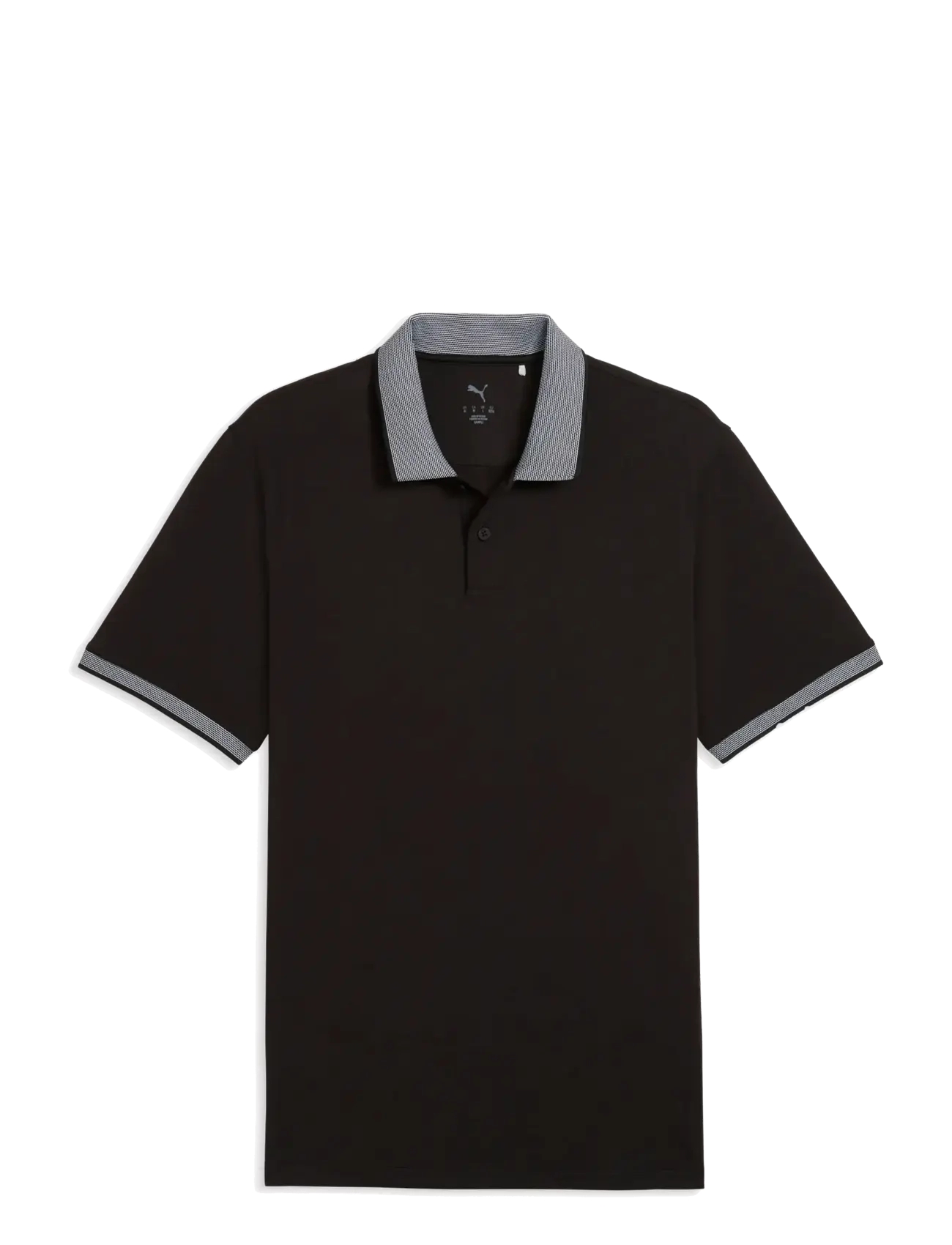 PUMA Golf Modalon Crafted Polo - Kurzärmelig - PUMA BLACK-WHITE GLOW / black