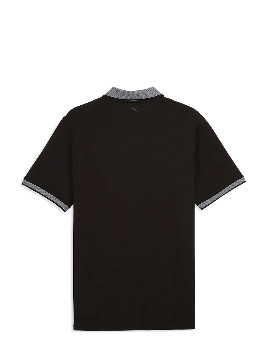 PUMA Golf - Modalon Crafted Polo - oberteile & t-shirts - puma black-white glow - 1