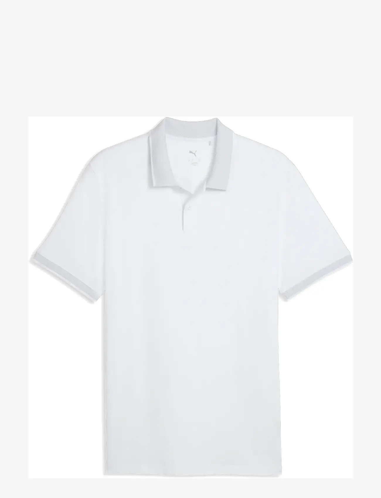 PUMA Golf - Modalon Crafted Polo - oberteile & t-shirts - white glow-platino gray - 0