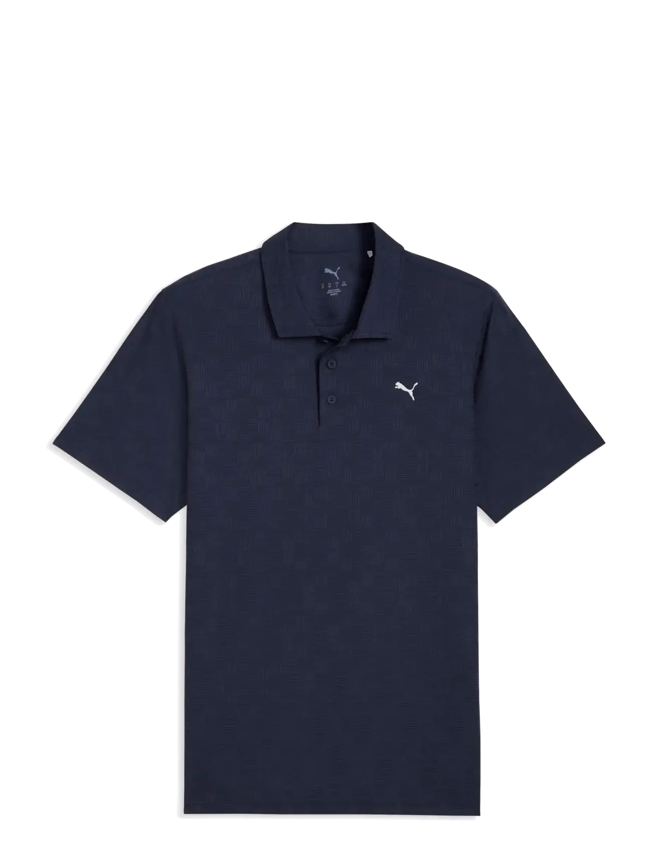 PUMA Golf MATTR Deco Jacquard Polo - LC - Kläder - DEEP NAVY / navy