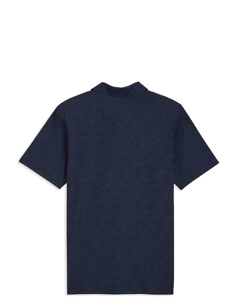 PUMA Golf - MATTR Deco Jacquard Polo - LC - alussärgid ja t-särgid - deep navy - 1