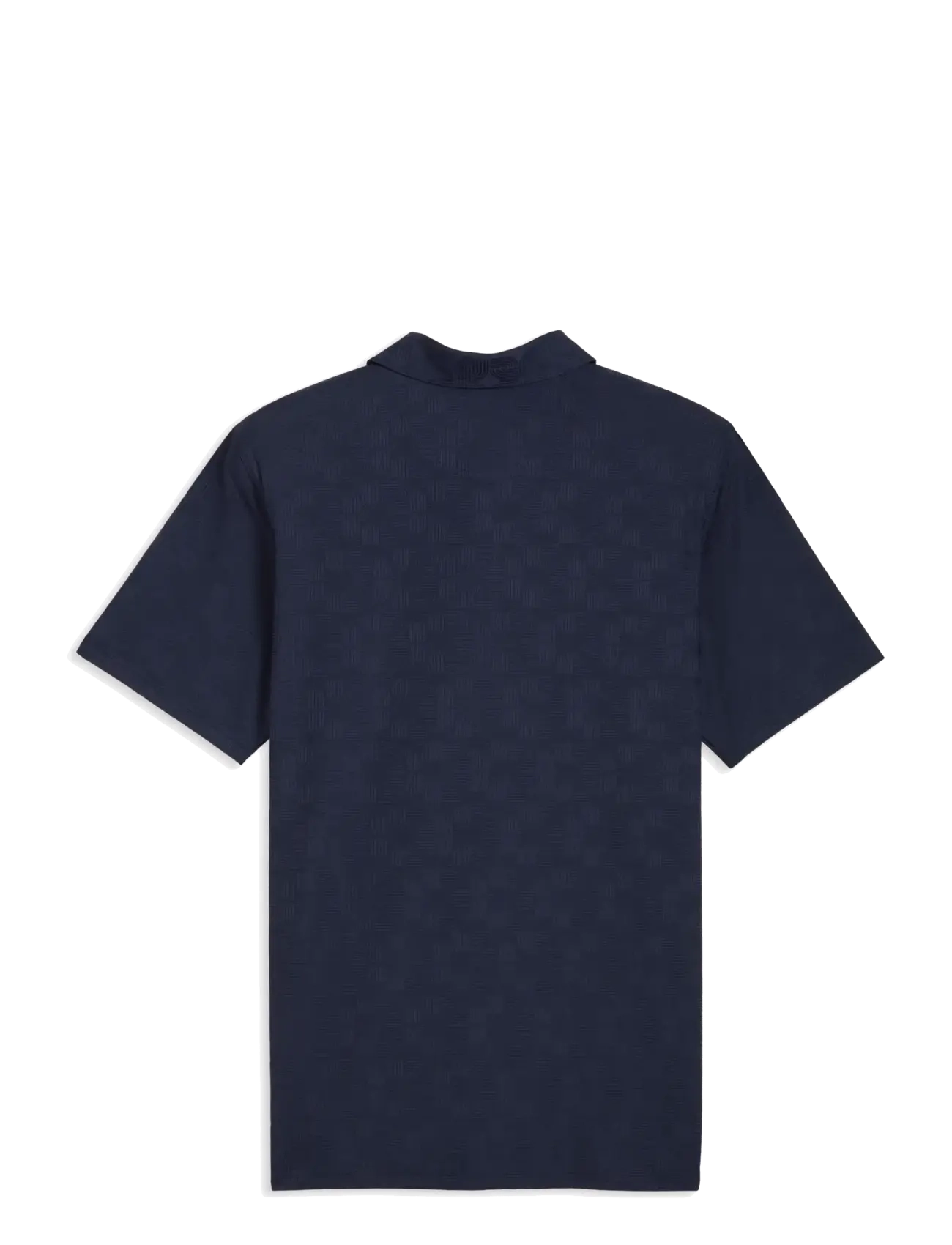 PUMA Golf - MATTR Deco Jacquard Polo - LC - toppe & t-shirts - deep navy - 1