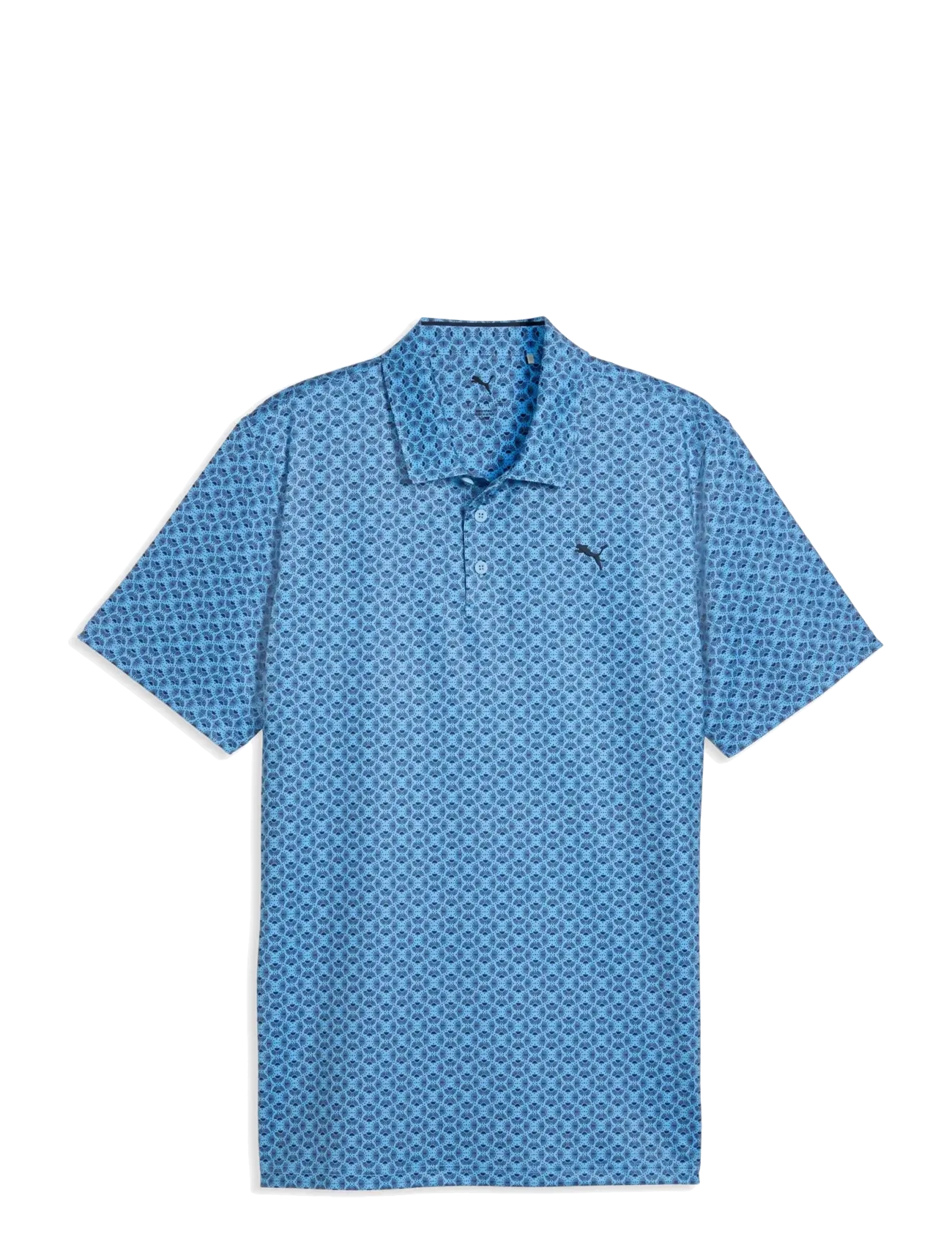 PUMA GOLF Mattr Scallop Polo - Lc Blau - M - Herren