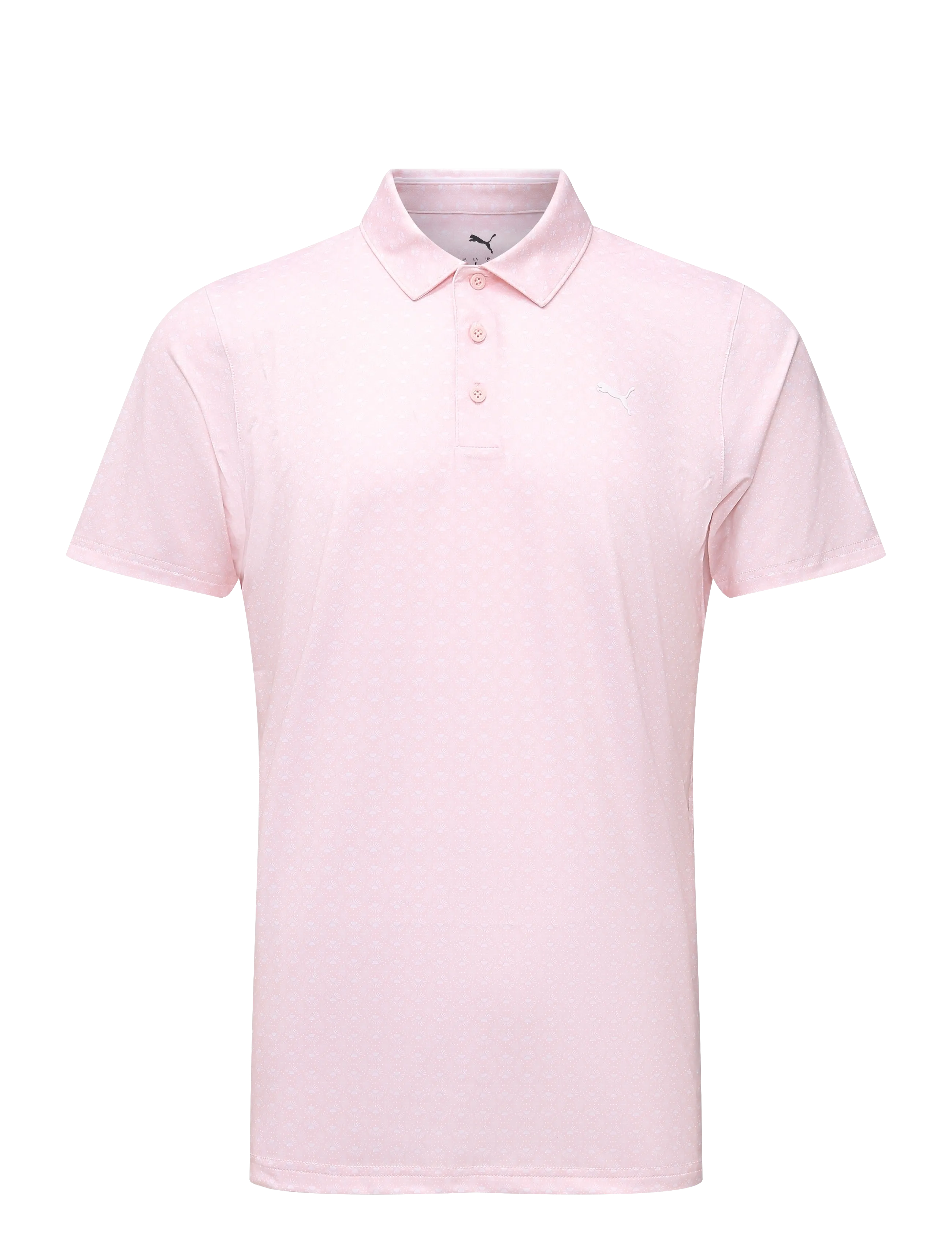 PUMA Golf MATTR Scallop Polo - LC - Alles anzeigen - ROSE BLOSSOM-WHITE GLOW / pink/rose