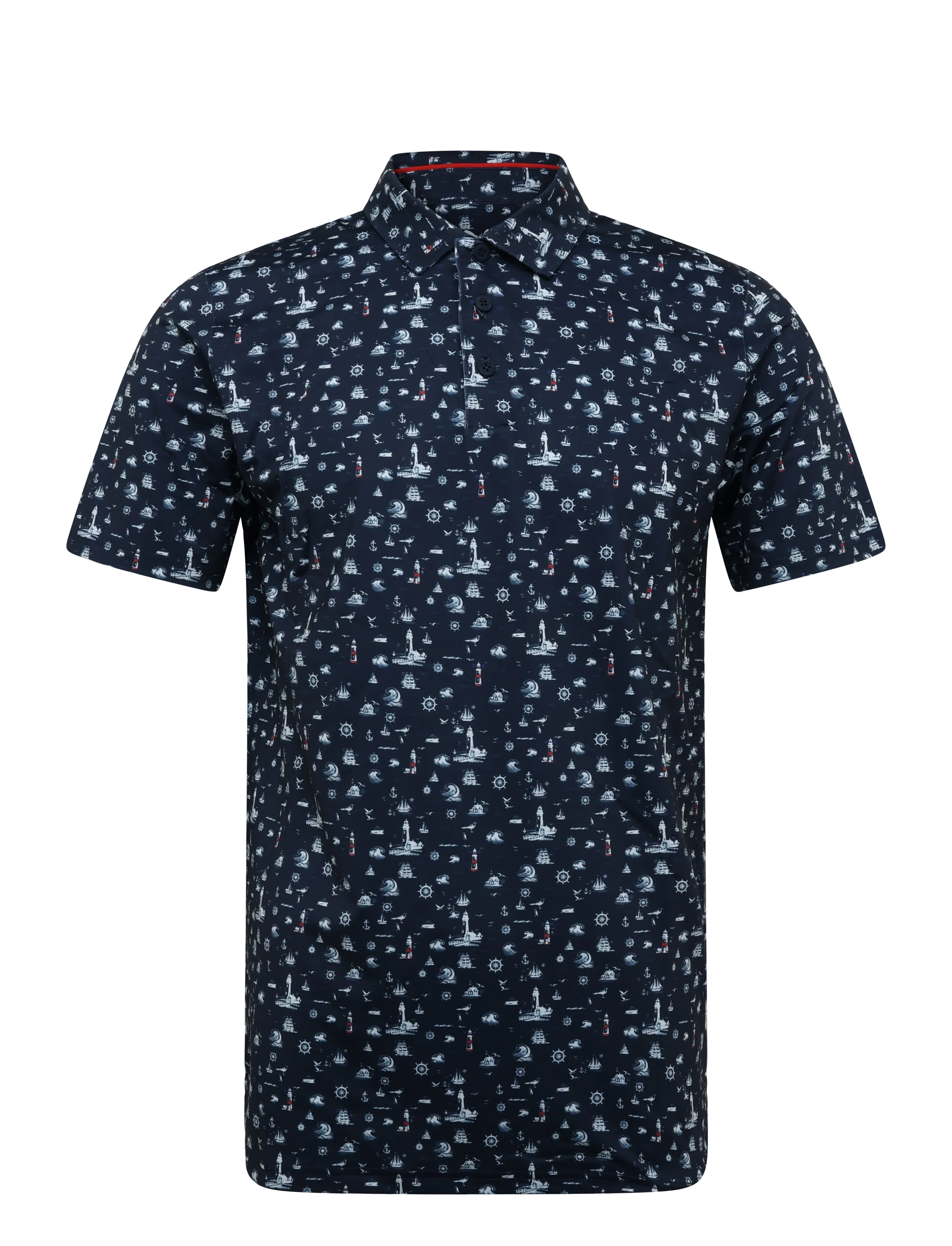 PUMA Golf MATTR Lighthouse Polo - BN - Poloshirts - DEEP NAVY-ROYAL SAPPHIRE / navy