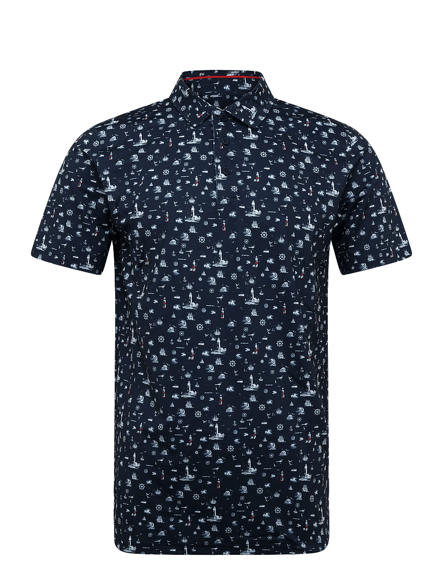 PUMA Golf - MATTR Lighthouse Polo - BN - deep navy-royal sapphire - 0