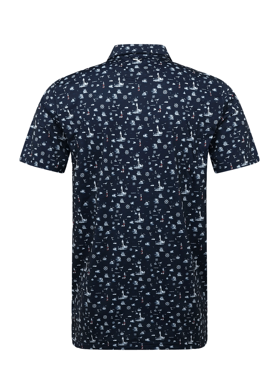 PUMA Golf - MATTR Lighthouse Polo - BN - deep navy-royal sapphire - 1