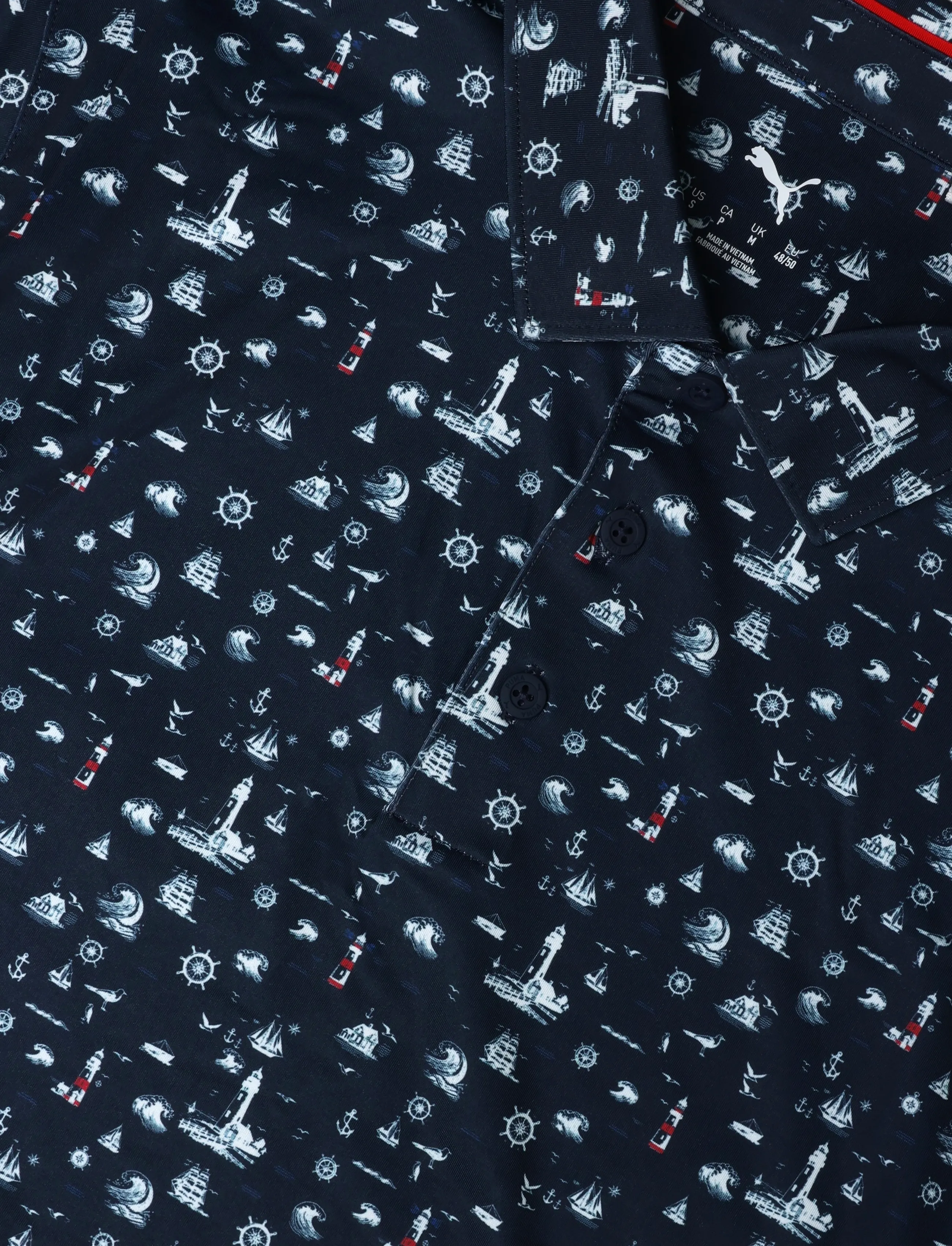 PUMA Golf - MATTR Lighthouse Polo - BN - deep navy-royal sapphire - 2