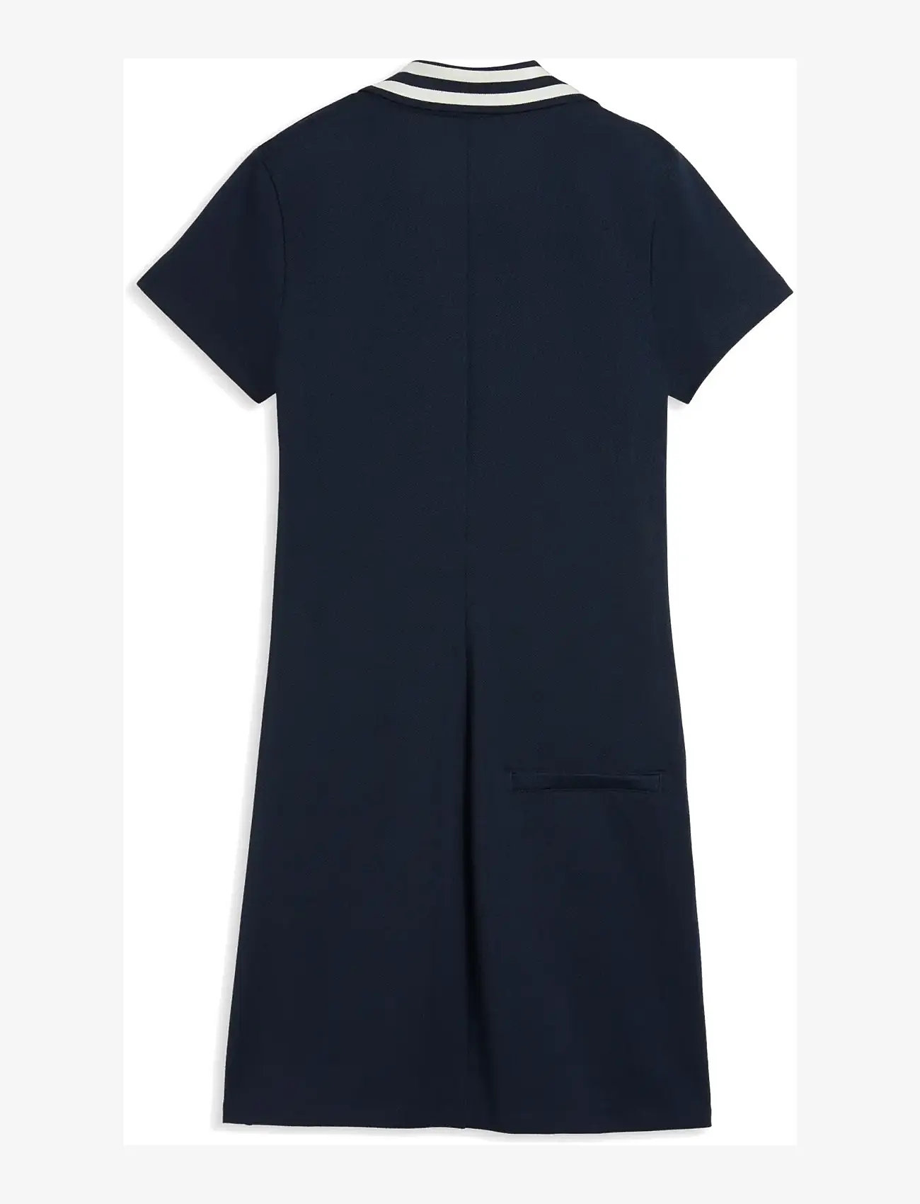 PUMA Golf - W Pique Golf Dress - kjoler & nederdele - deep navy-warm white - 1