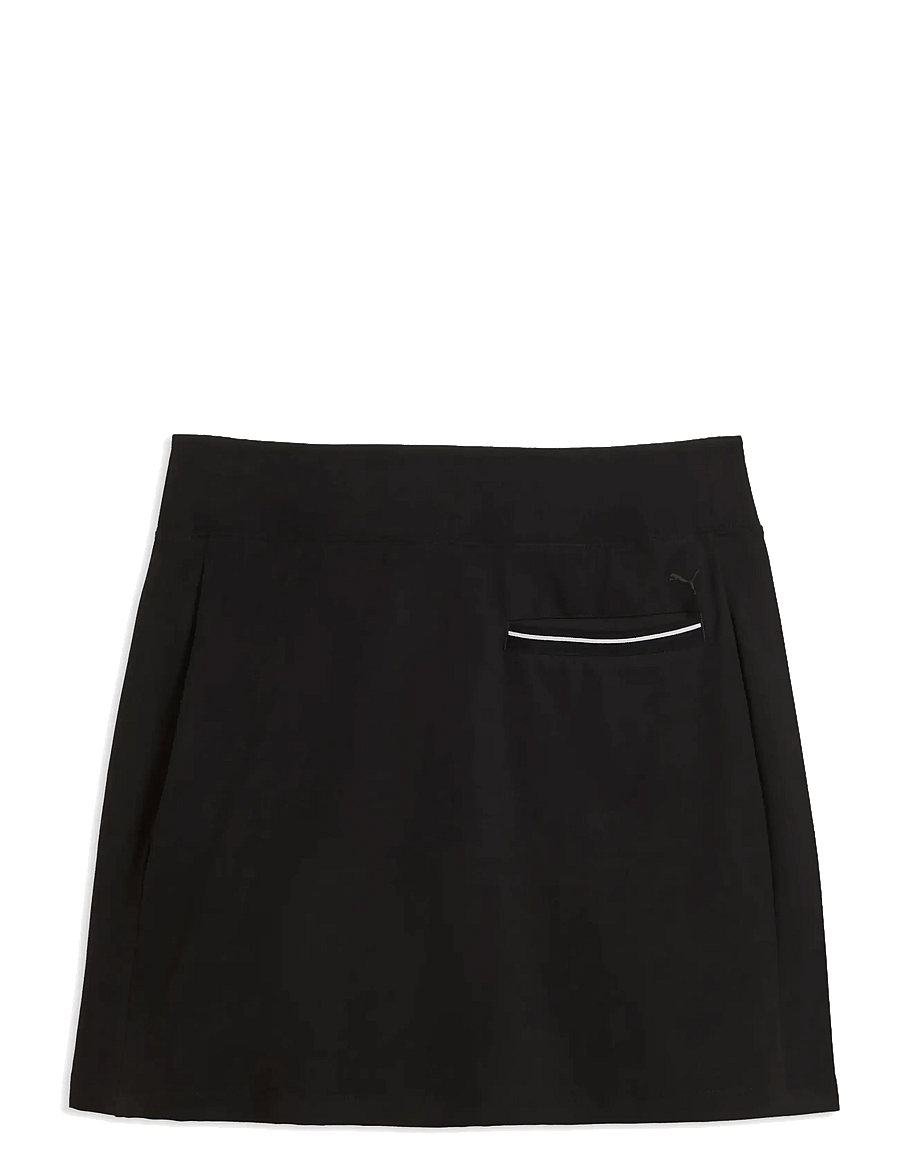 PUMA Golf - W Cloudspun Lana Skirt 16" - kjoler & nederdele - puma black - 1
