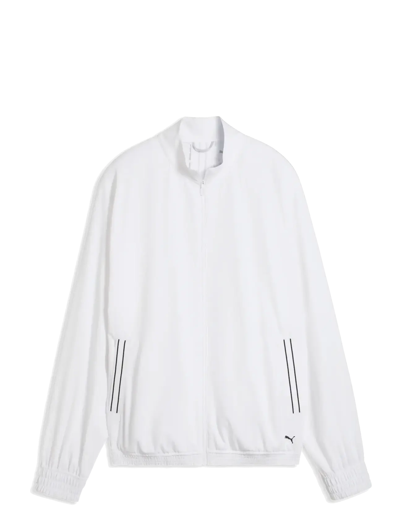 PUMA Golf W Fz Wind Golf Jacket, S, White, Sport Jackets > Sport Golf Jackets, Dame