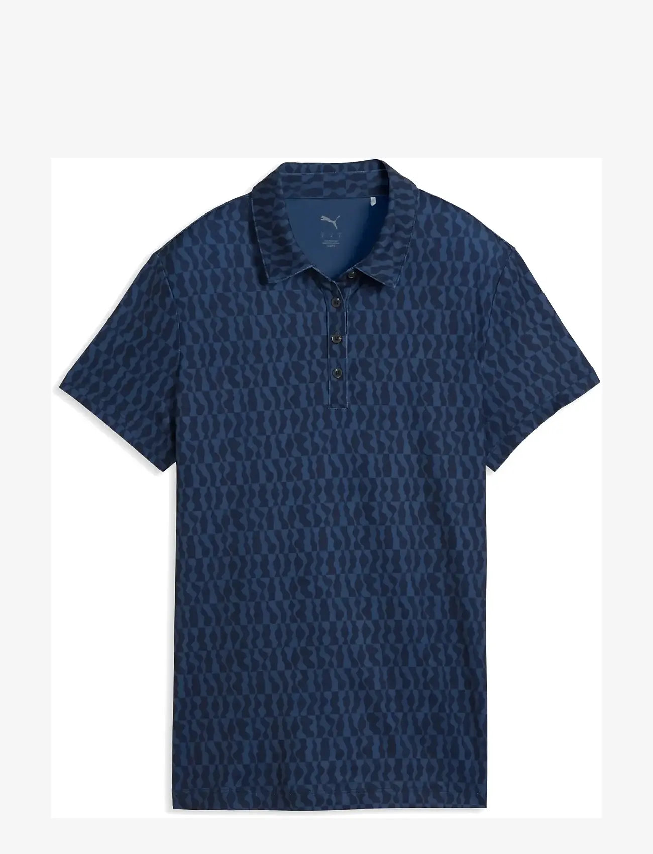 PUMA Golf - W Cloudspun Wavey SS Polo - poloer - deep navy - 0