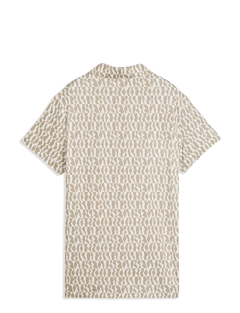 PUMA Golf - W Cloudspun Wavey SS Polo - toppe & t-shirts - ice coffee - 1