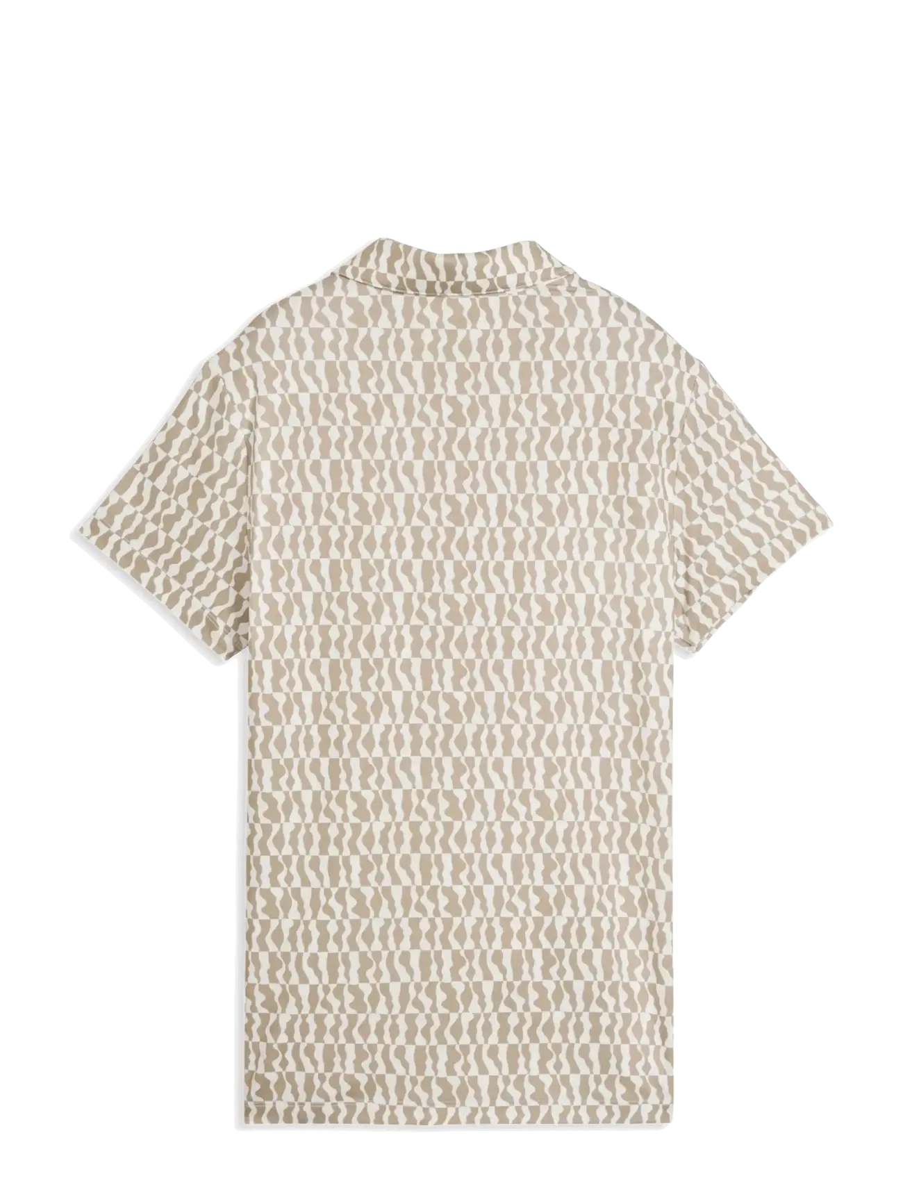 PUMA Golf - W Cloudspun Wavey SS Polo - poloer - ice coffee - 1