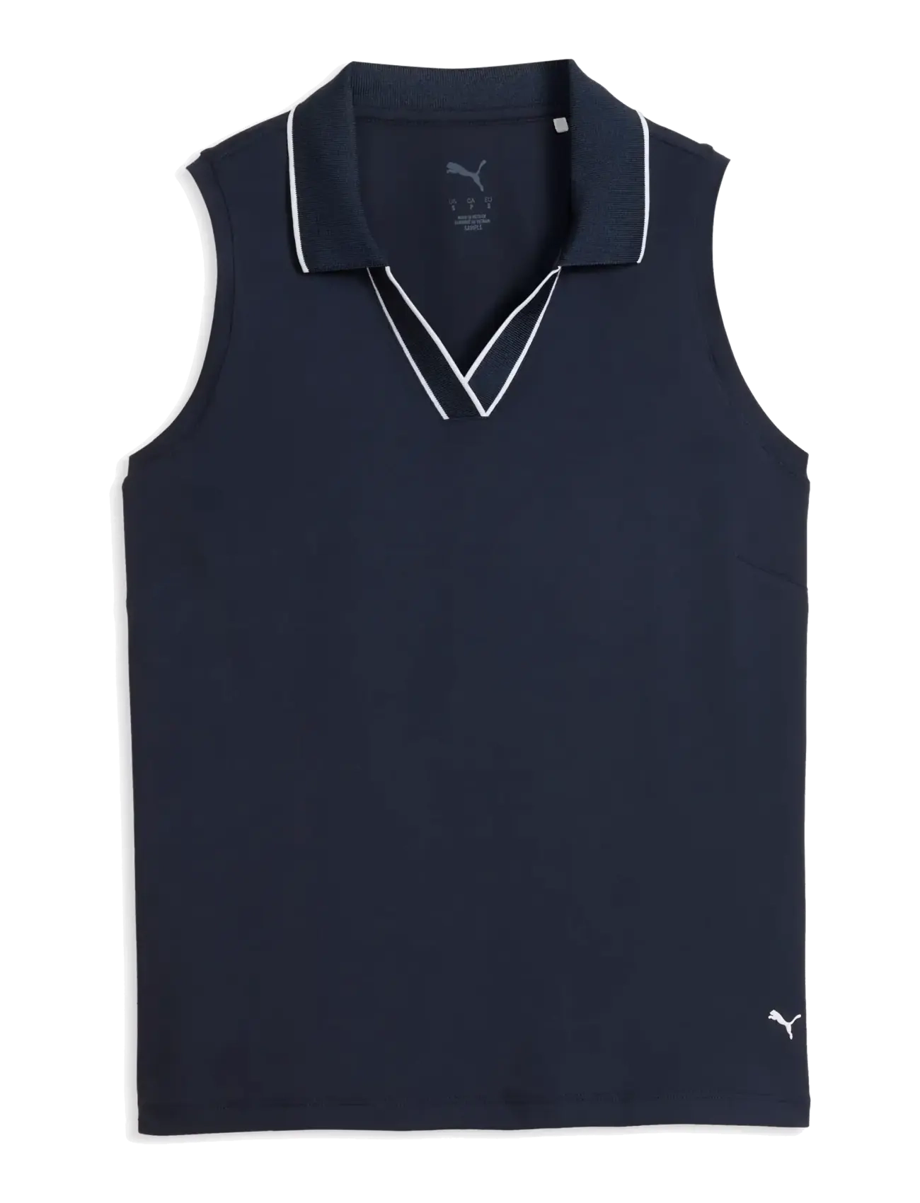 PUMA GOLF W Cloudspun Ess Sl Polo Navy - XS - Damen