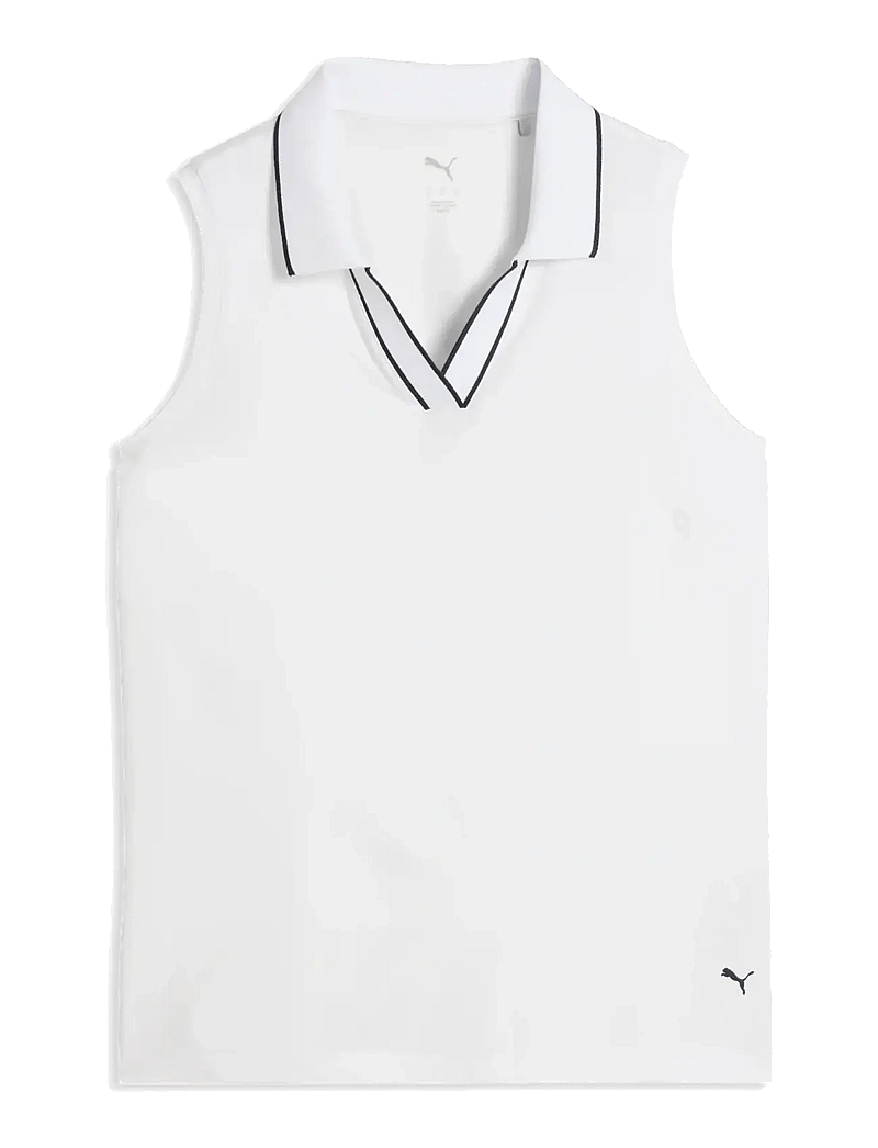 PUMA Golf - W Cloudspun Ess SL Polo - oberteile & t-shirts - white glow - 0