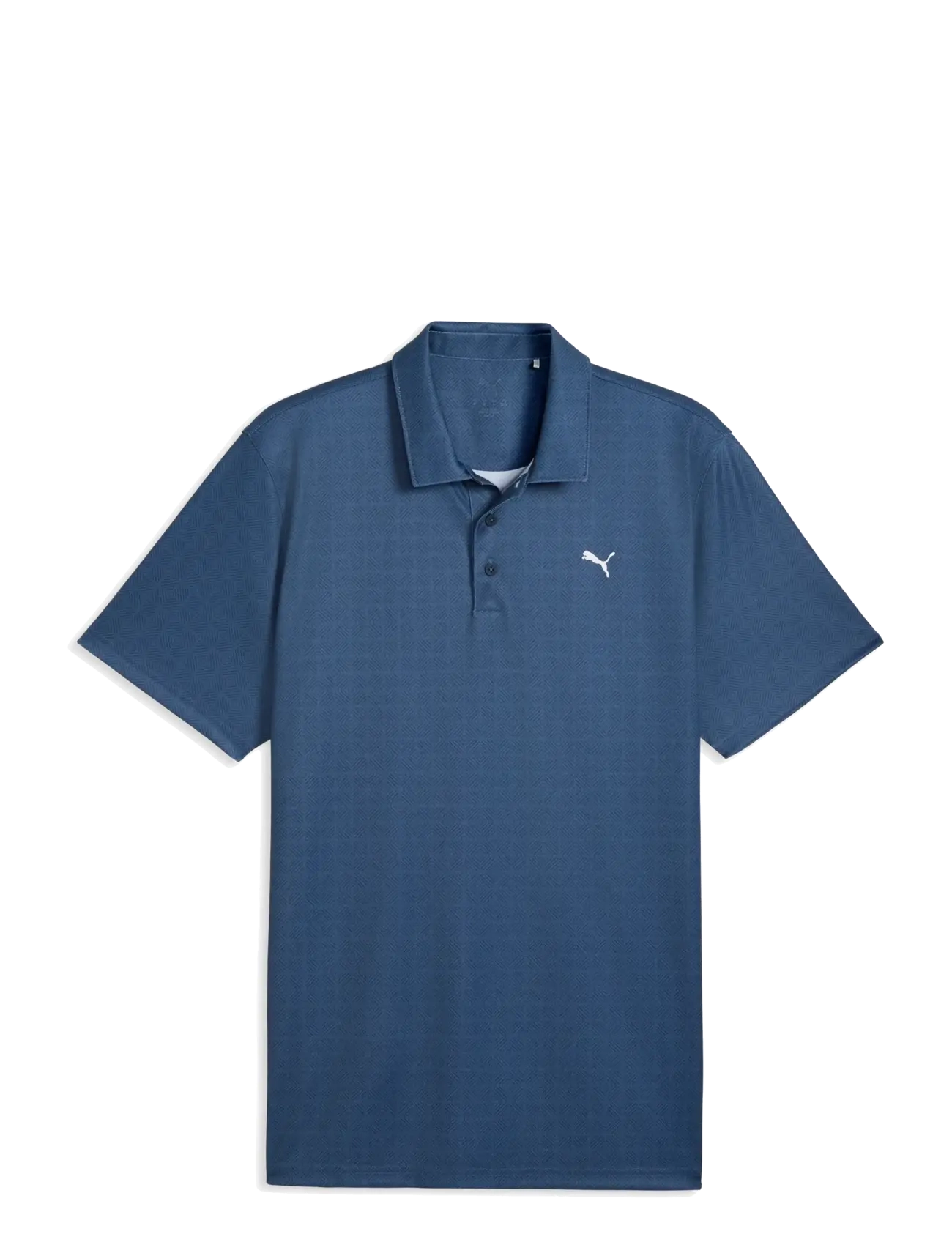PUMA Golf Pure 2.0 Geo Diamond Polo - PUMA Golf - DARK INDIGO-DEEP NAVY / navy